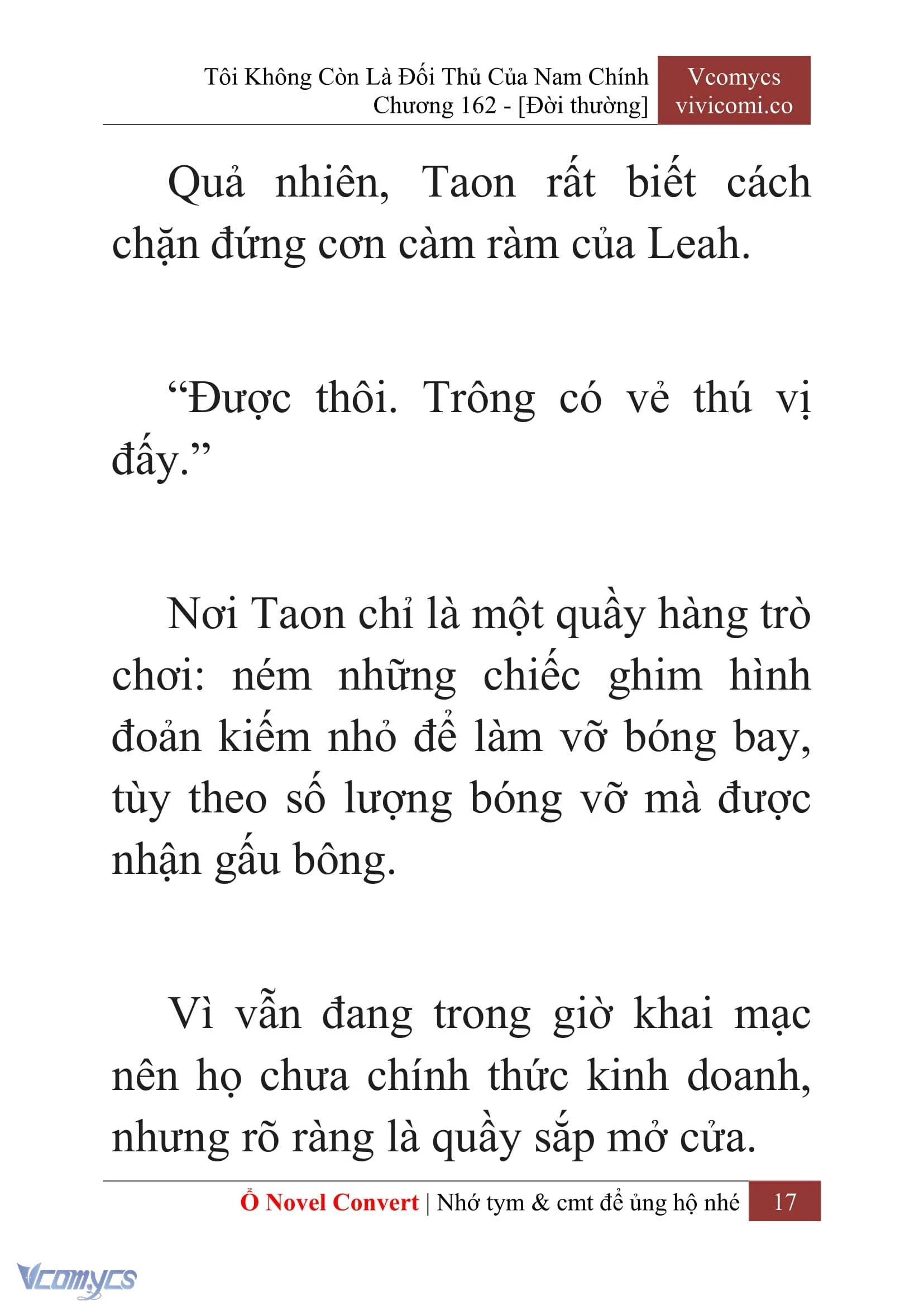 [Novel] Tôi Không Còn Là Đối Thủ Của Nam Chính Chapter  162 - 19