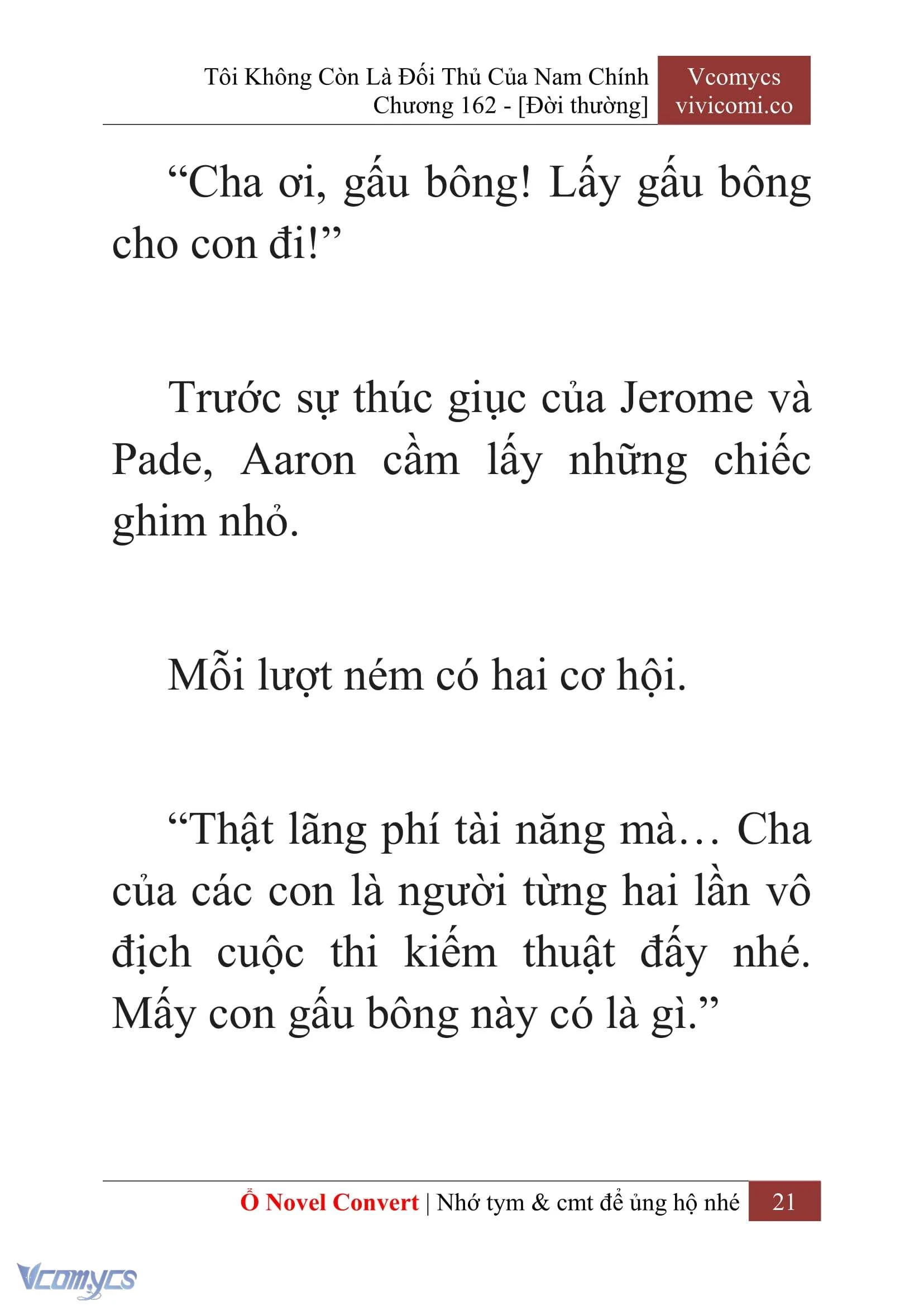 [Novel] Tôi Không Còn Là Đối Thủ Của Nam Chính Chapter  162 - 23