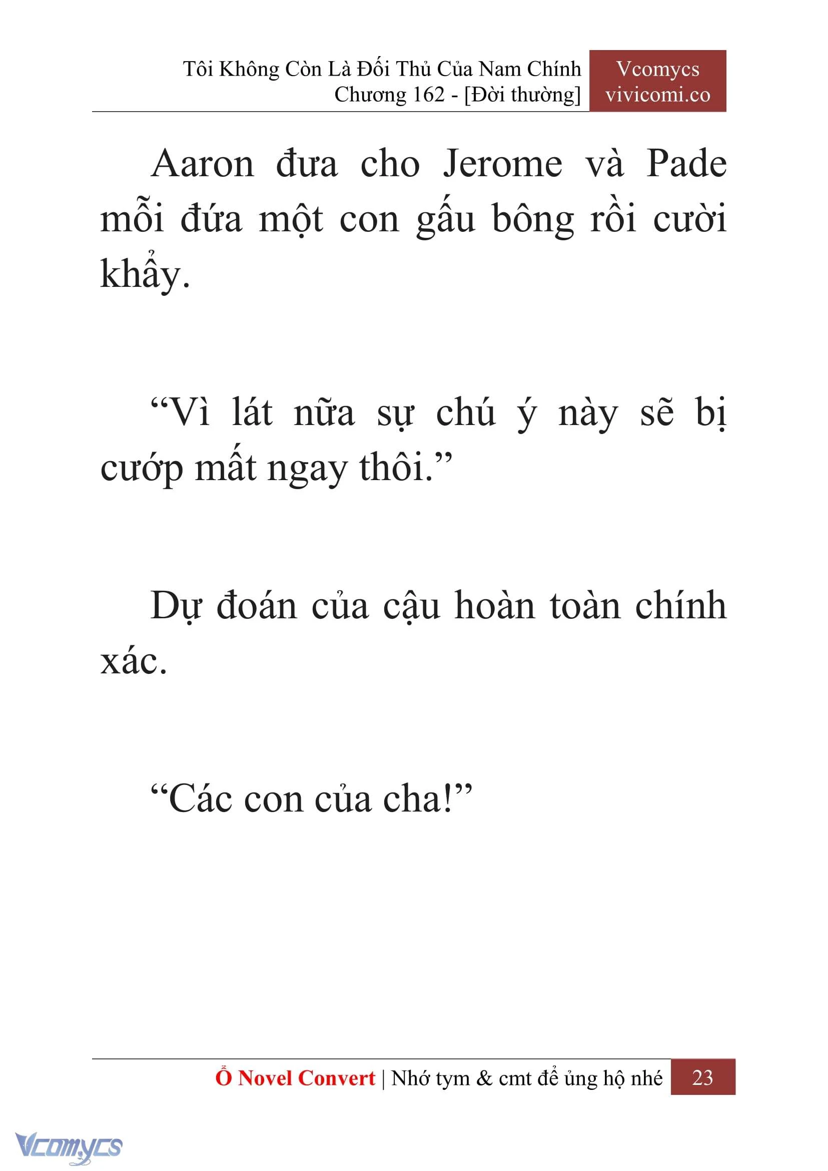 [Novel] Tôi Không Còn Là Đối Thủ Của Nam Chính Chapter  162 - 25