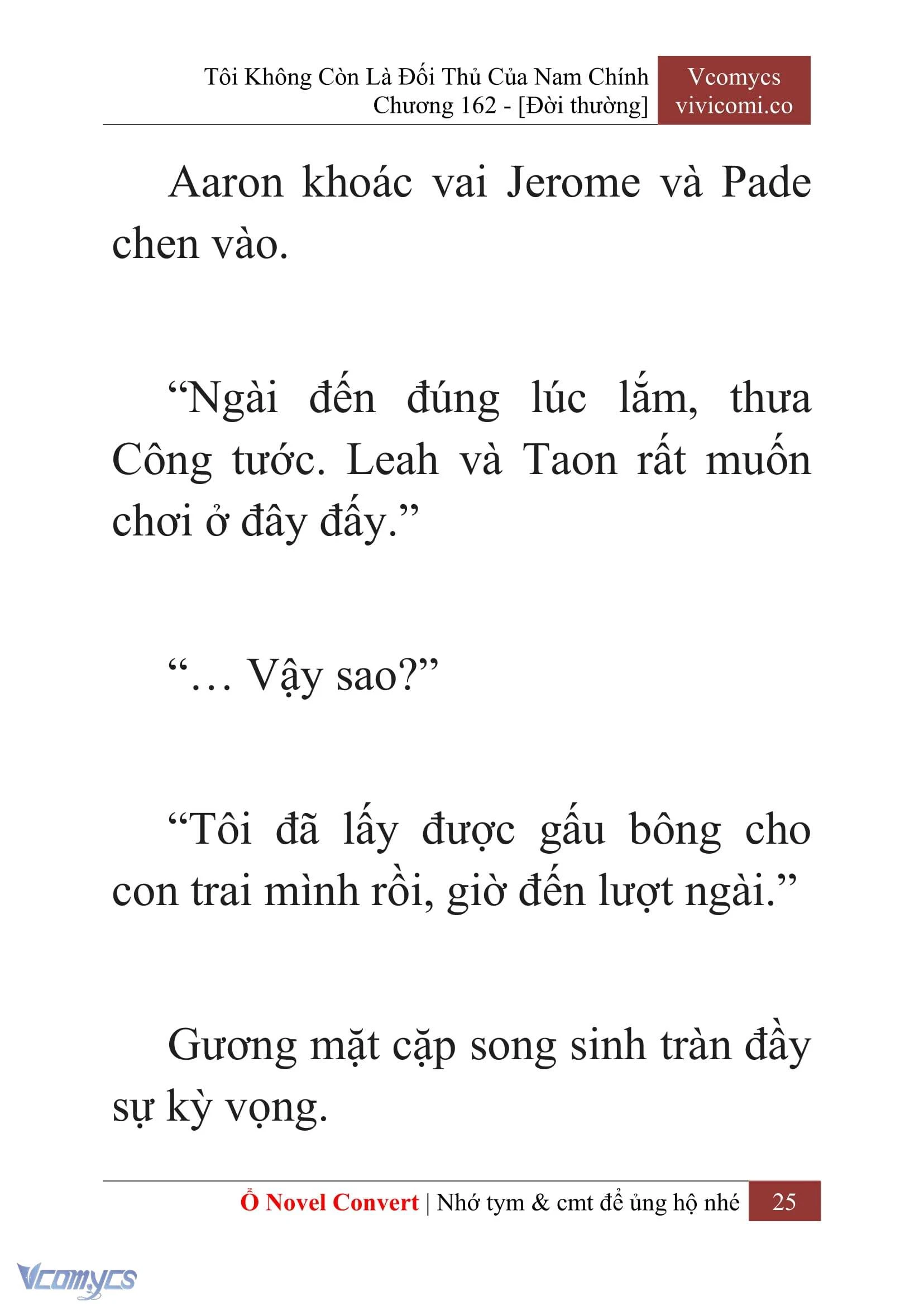 [Novel] Tôi Không Còn Là Đối Thủ Của Nam Chính Chapter  162 - 27