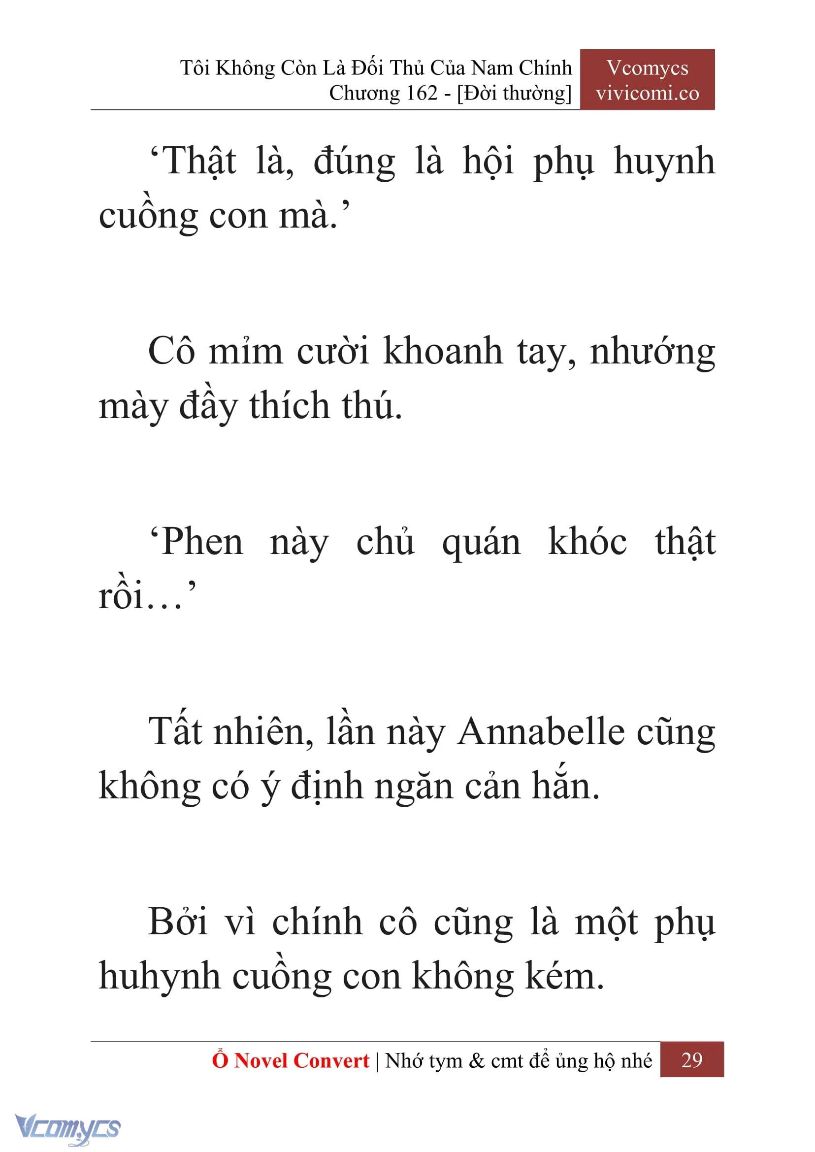 [Novel] Tôi Không Còn Là Đối Thủ Của Nam Chính Chapter  162 - 31