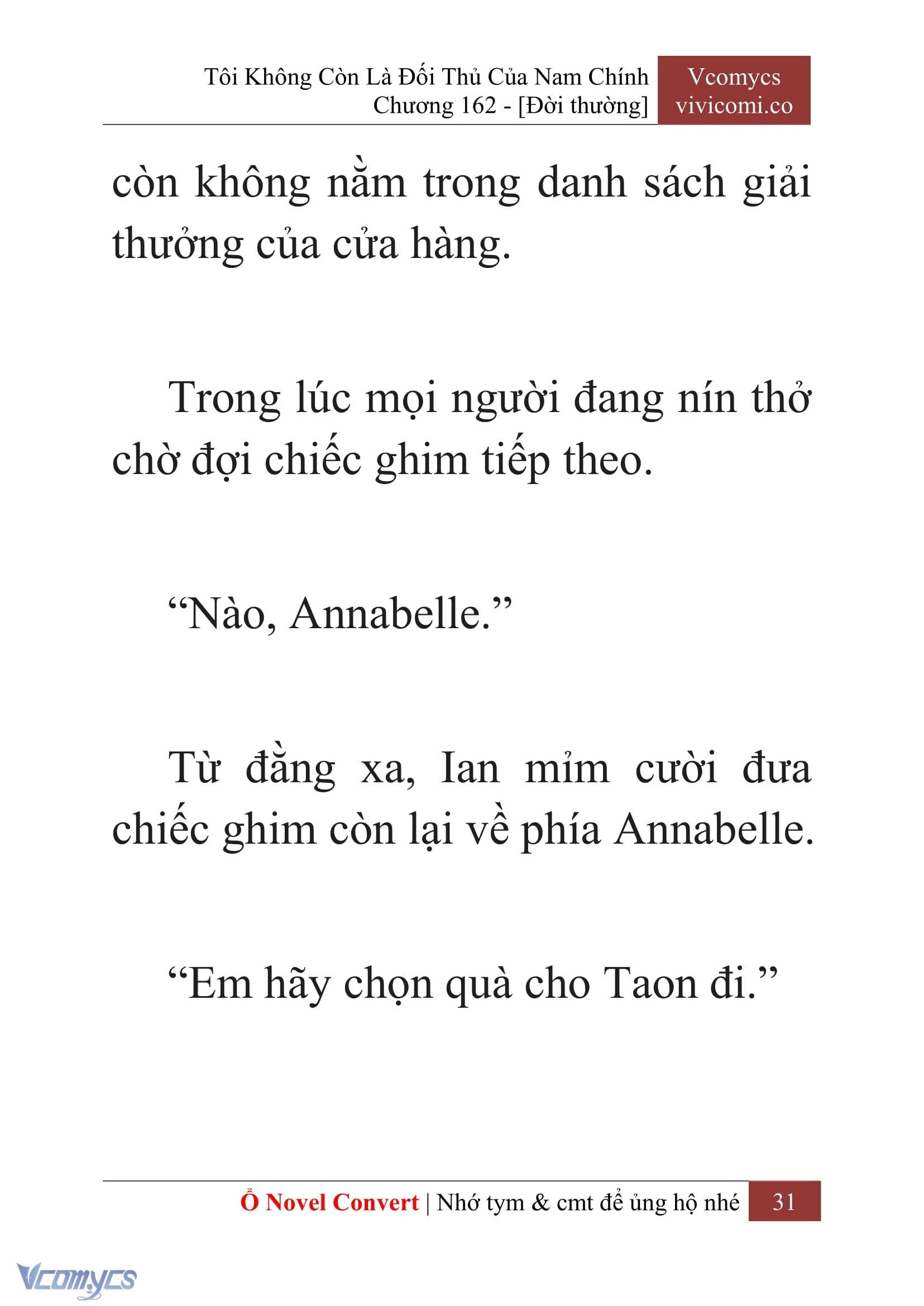 [Novel] Tôi Không Còn Là Đối Thủ Của Nam Chính Chapter  162 - 33