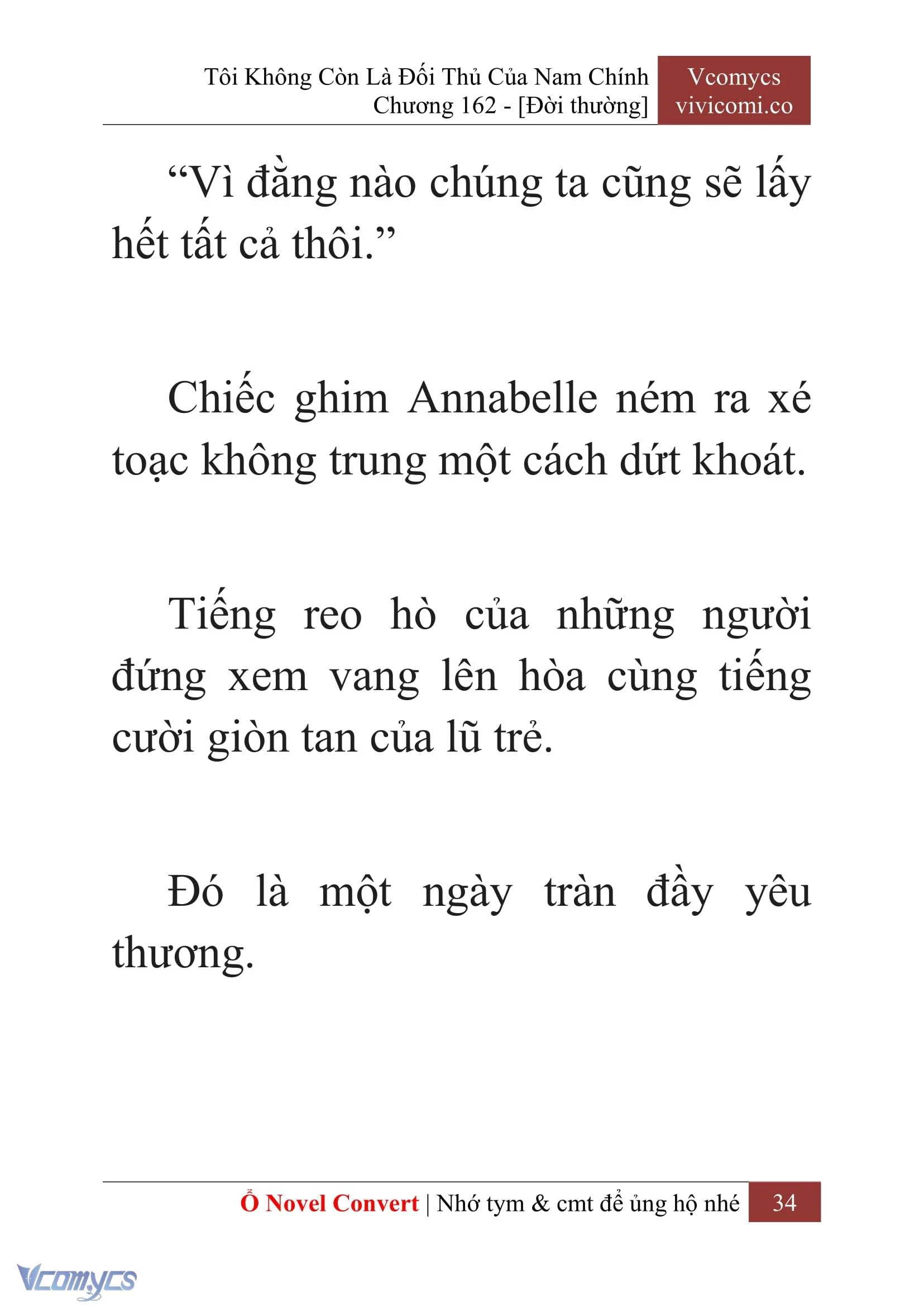 [Novel] Tôi Không Còn Là Đối Thủ Của Nam Chính Chapter  162 - 36