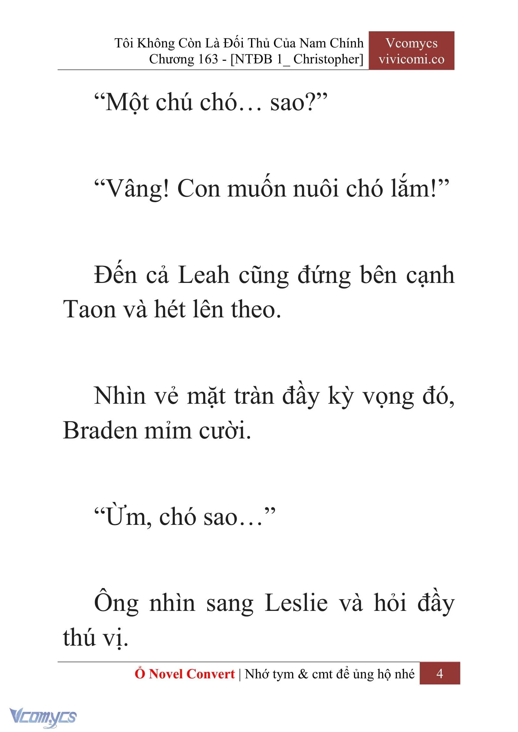 [Novel] Tôi Không Còn Là Đối Thủ Của Nam Chính Chapter  163 - 6