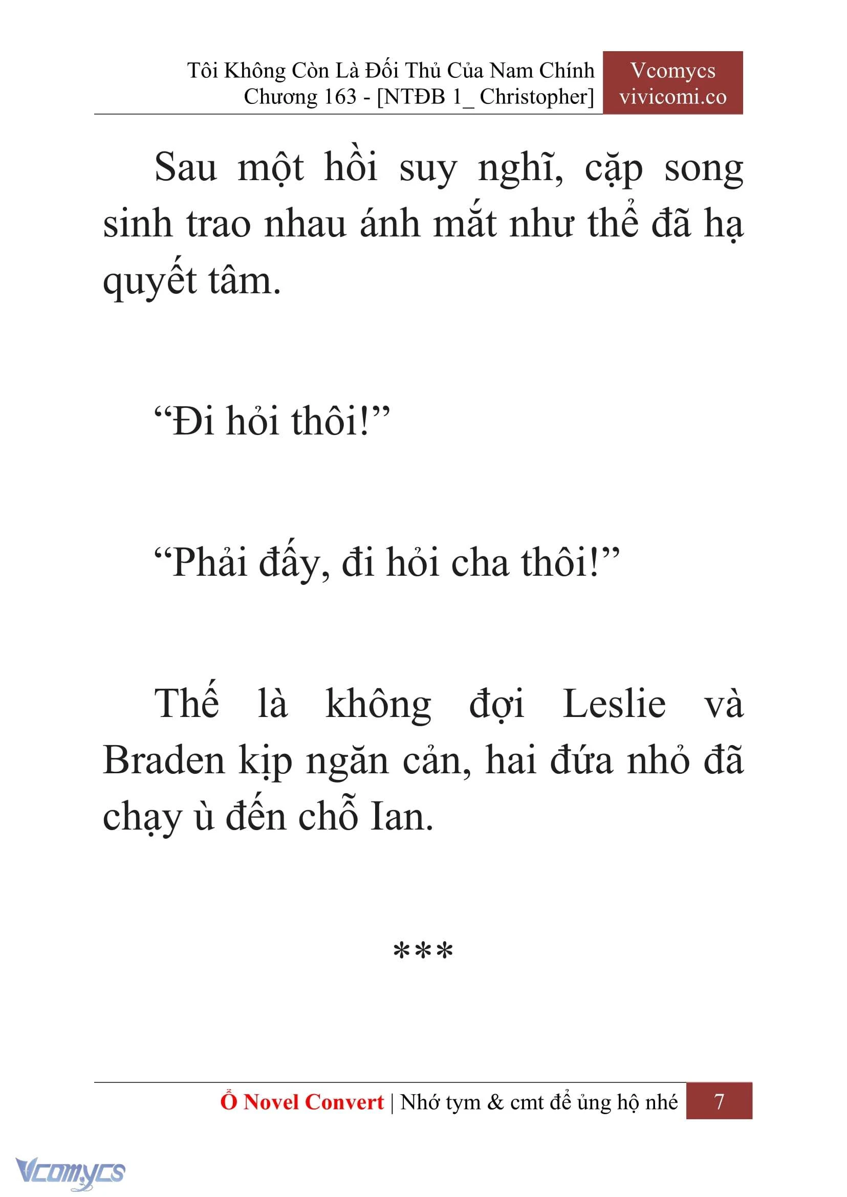 [Novel] Tôi Không Còn Là Đối Thủ Của Nam Chính Chapter  163 - 9