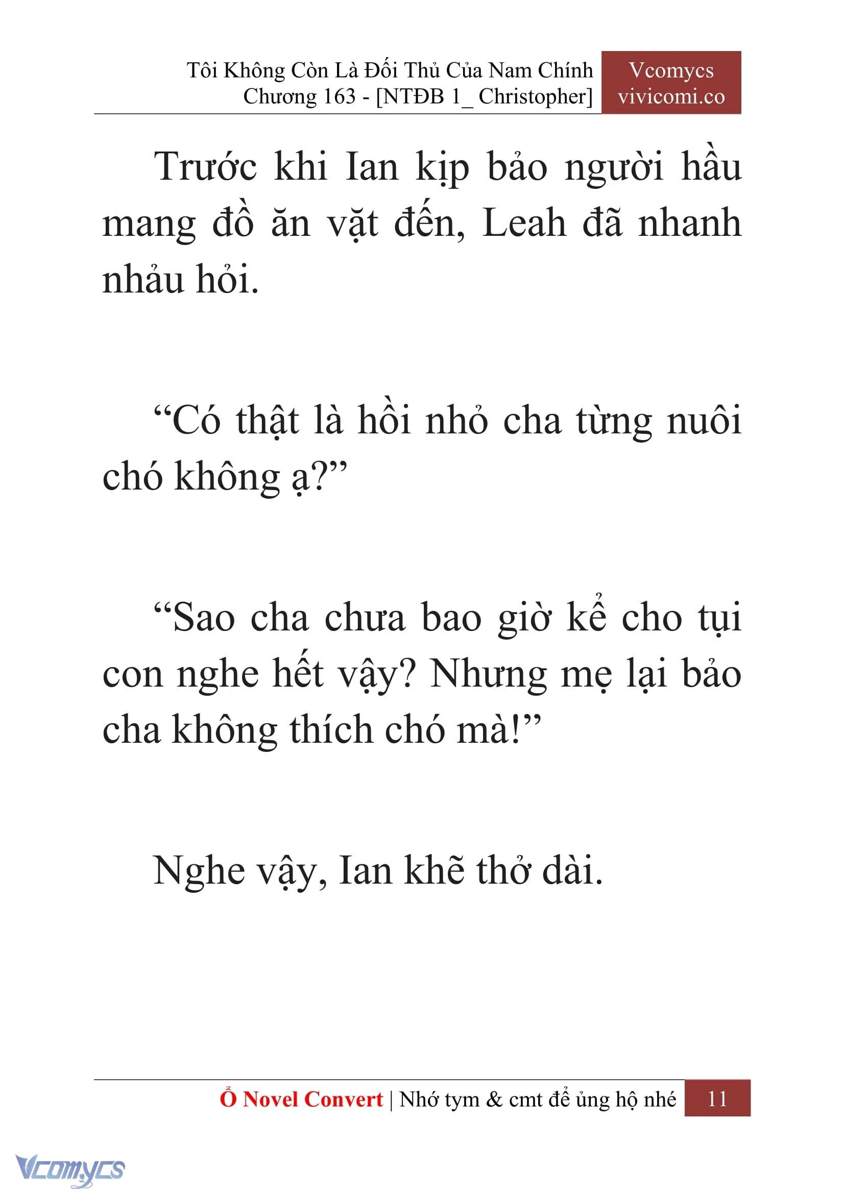[Novel] Tôi Không Còn Là Đối Thủ Của Nam Chính Chapter  163 - 13