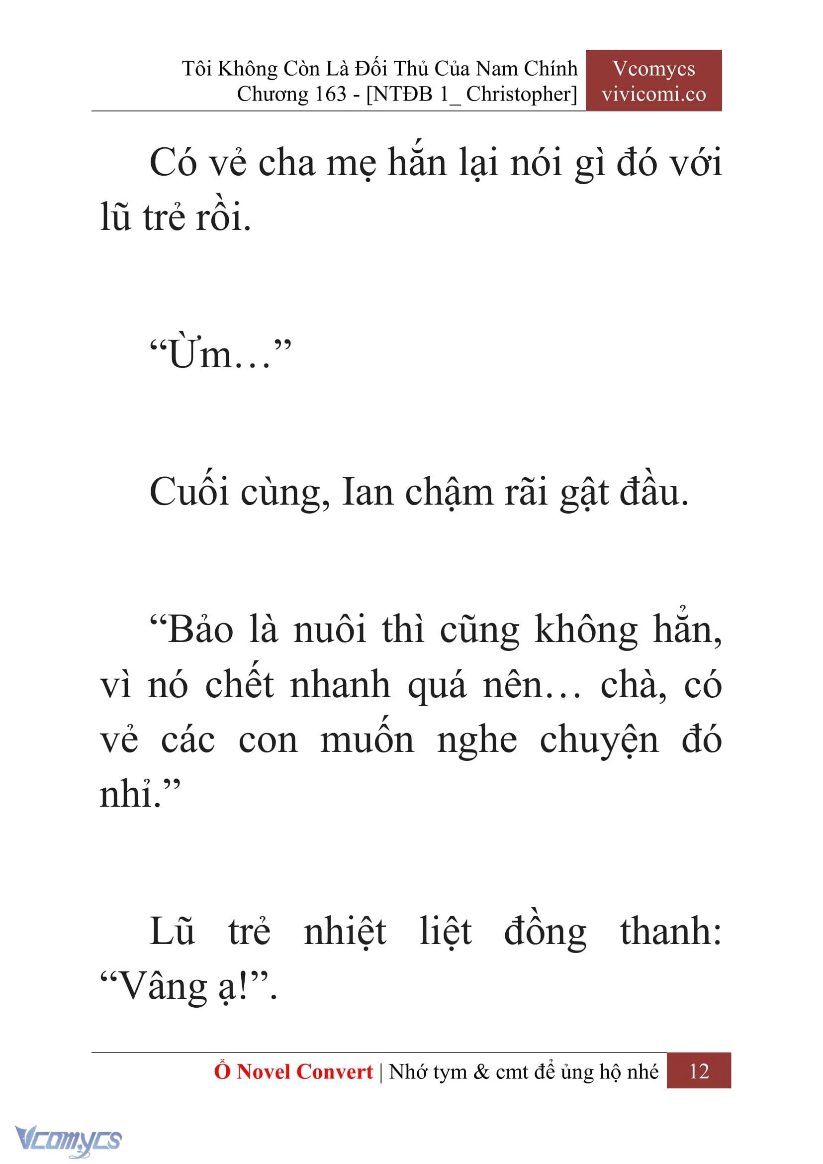[Novel] Tôi Không Còn Là Đối Thủ Của Nam Chính Chapter  163 - 14