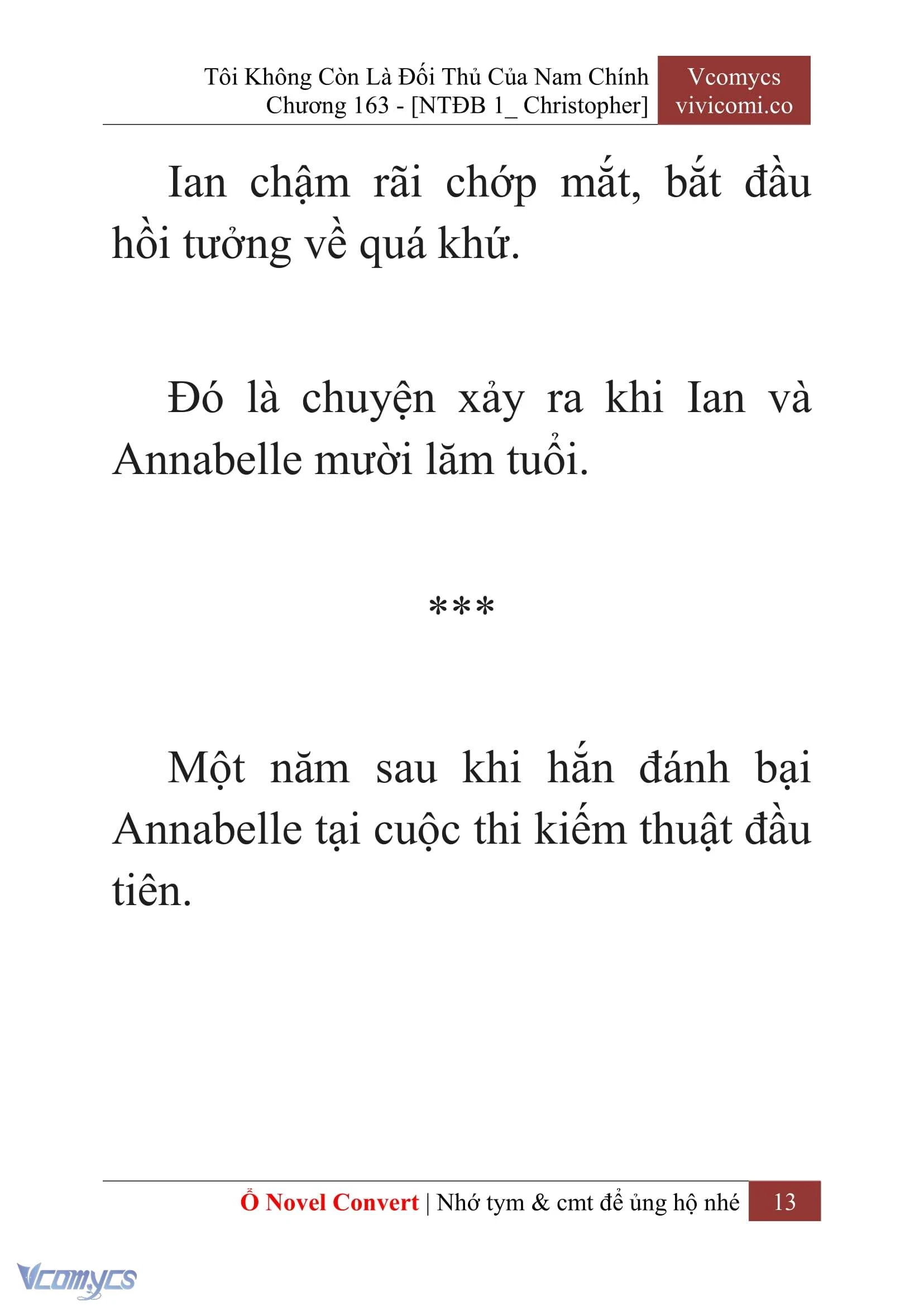 [Novel] Tôi Không Còn Là Đối Thủ Của Nam Chính Chapter  163 - 15