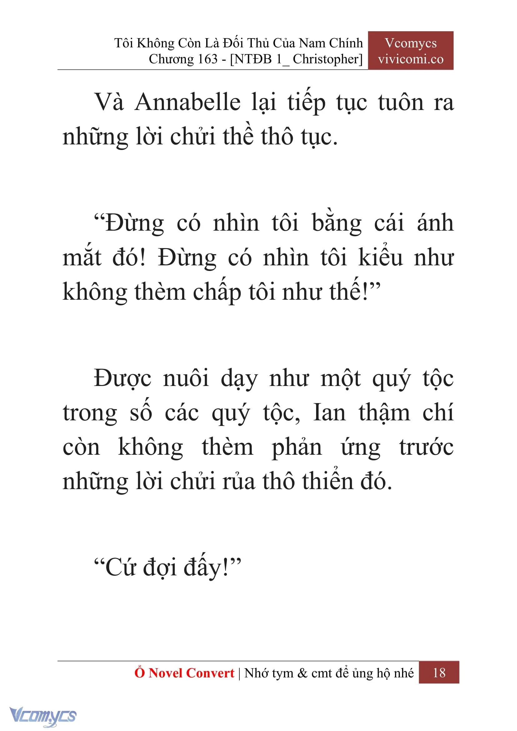 [Novel] Tôi Không Còn Là Đối Thủ Của Nam Chính Chapter  163 - 20