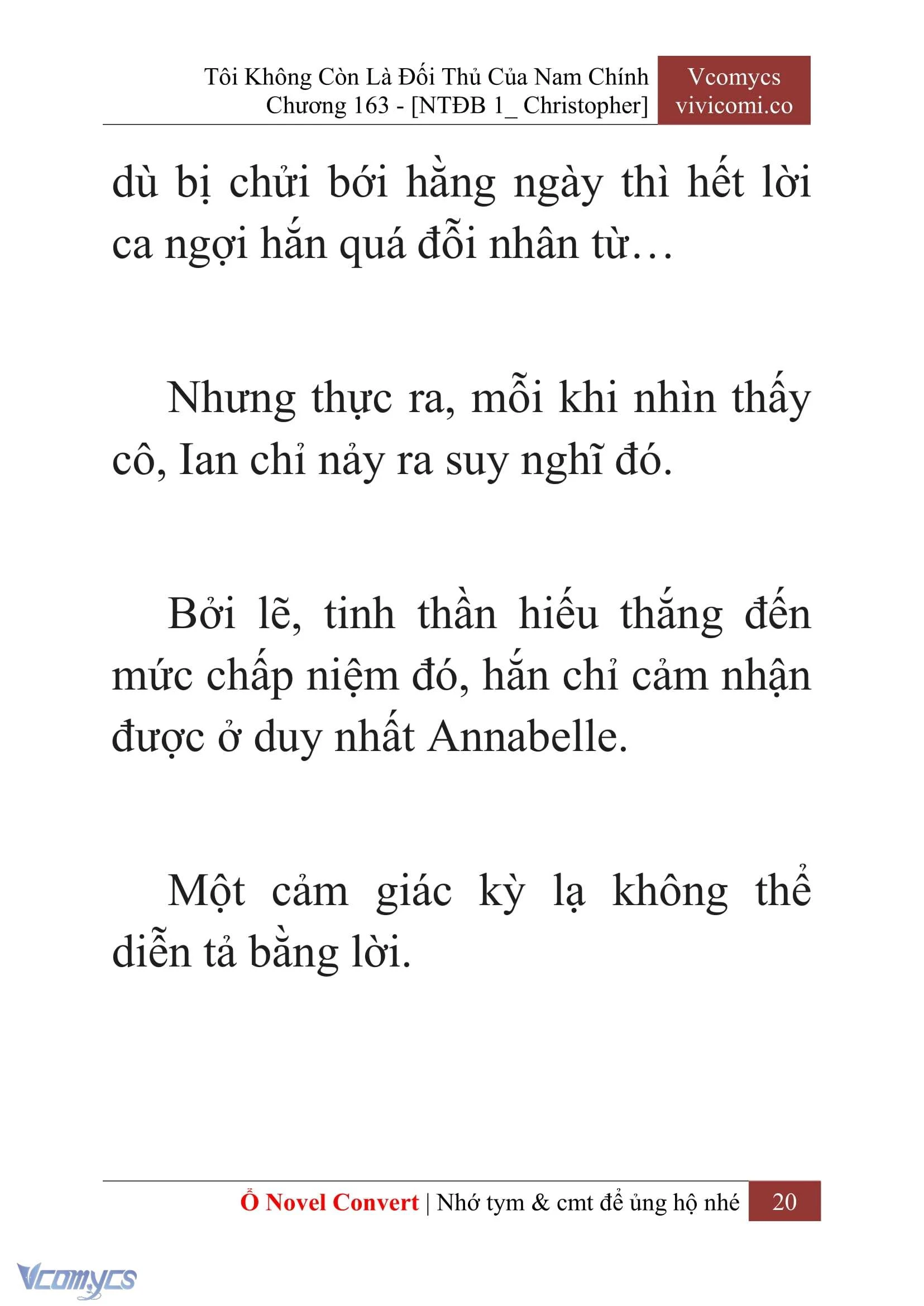 [Novel] Tôi Không Còn Là Đối Thủ Của Nam Chính Chapter  163 - 22