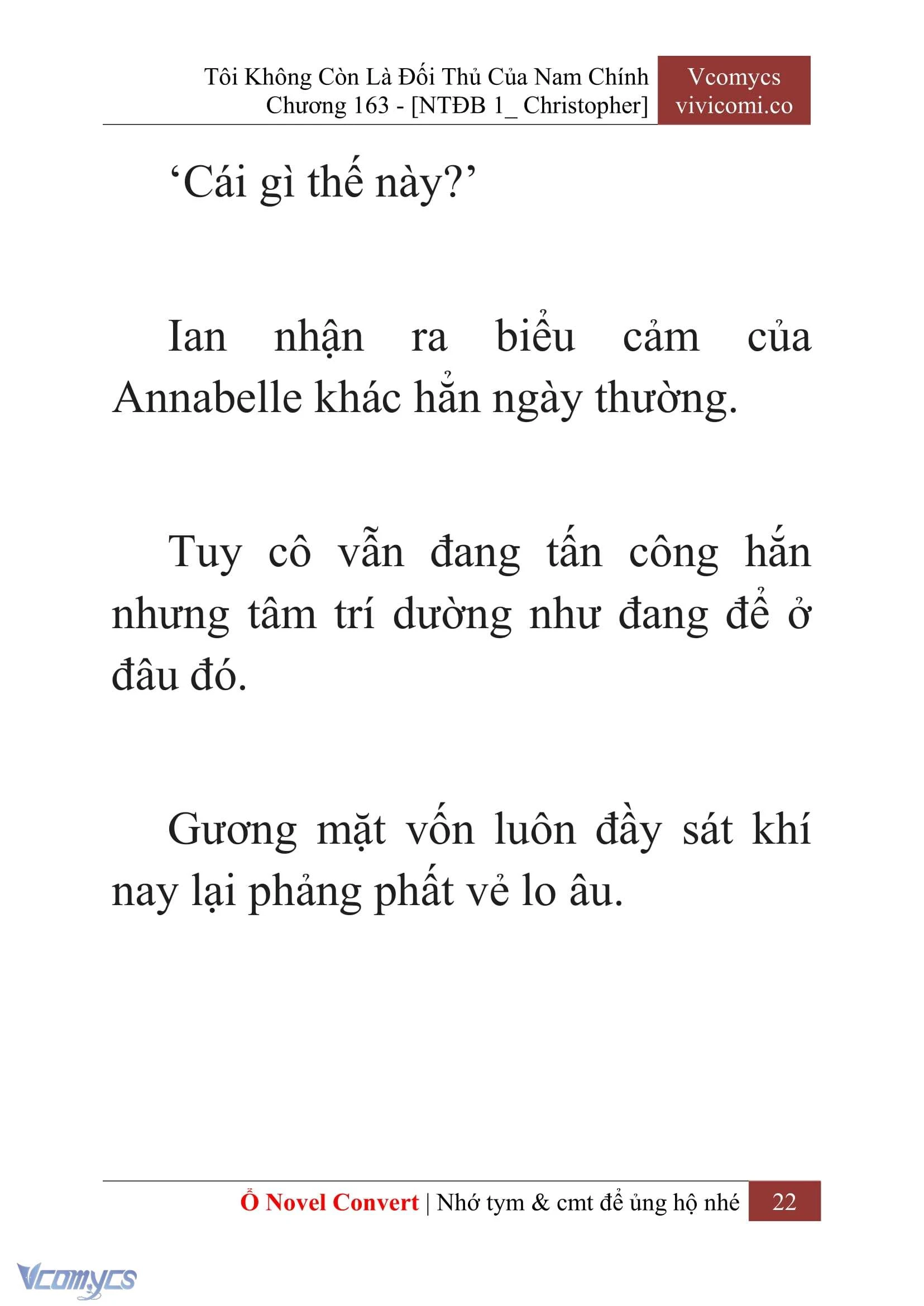 [Novel] Tôi Không Còn Là Đối Thủ Của Nam Chính Chapter  163 - 24
