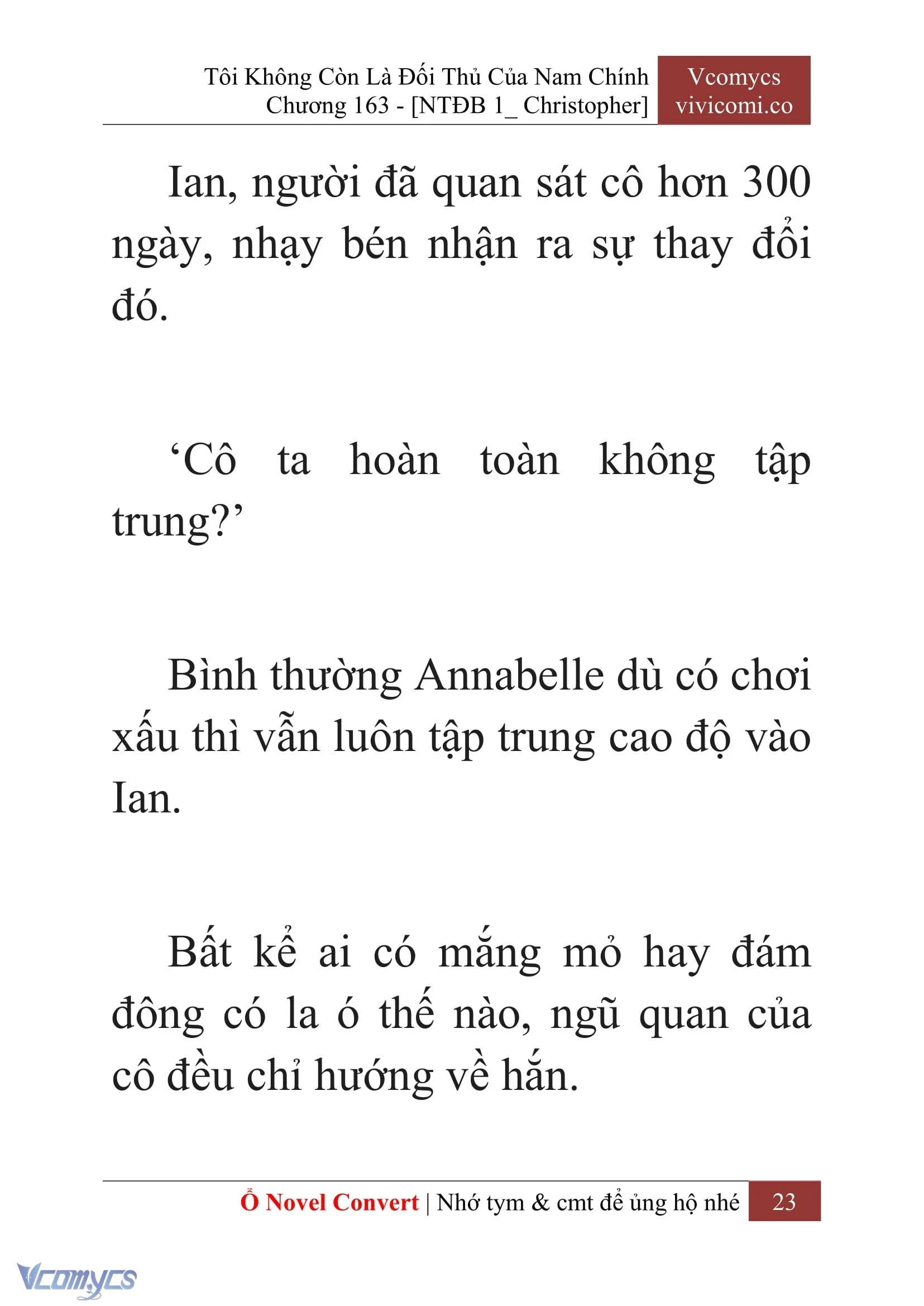 [Novel] Tôi Không Còn Là Đối Thủ Của Nam Chính Chapter  163 - 25