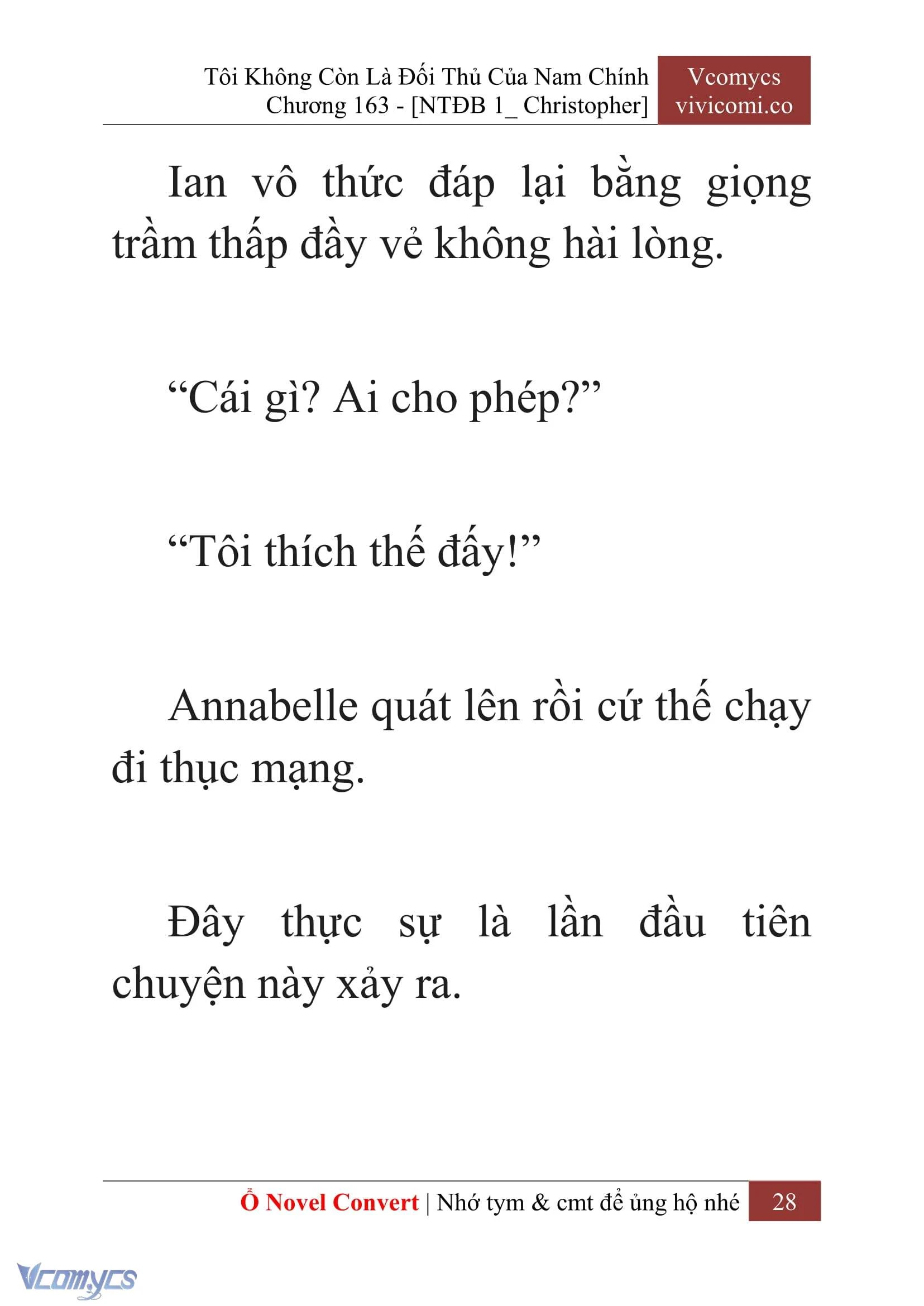 [Novel] Tôi Không Còn Là Đối Thủ Của Nam Chính Chapter  163 - 30