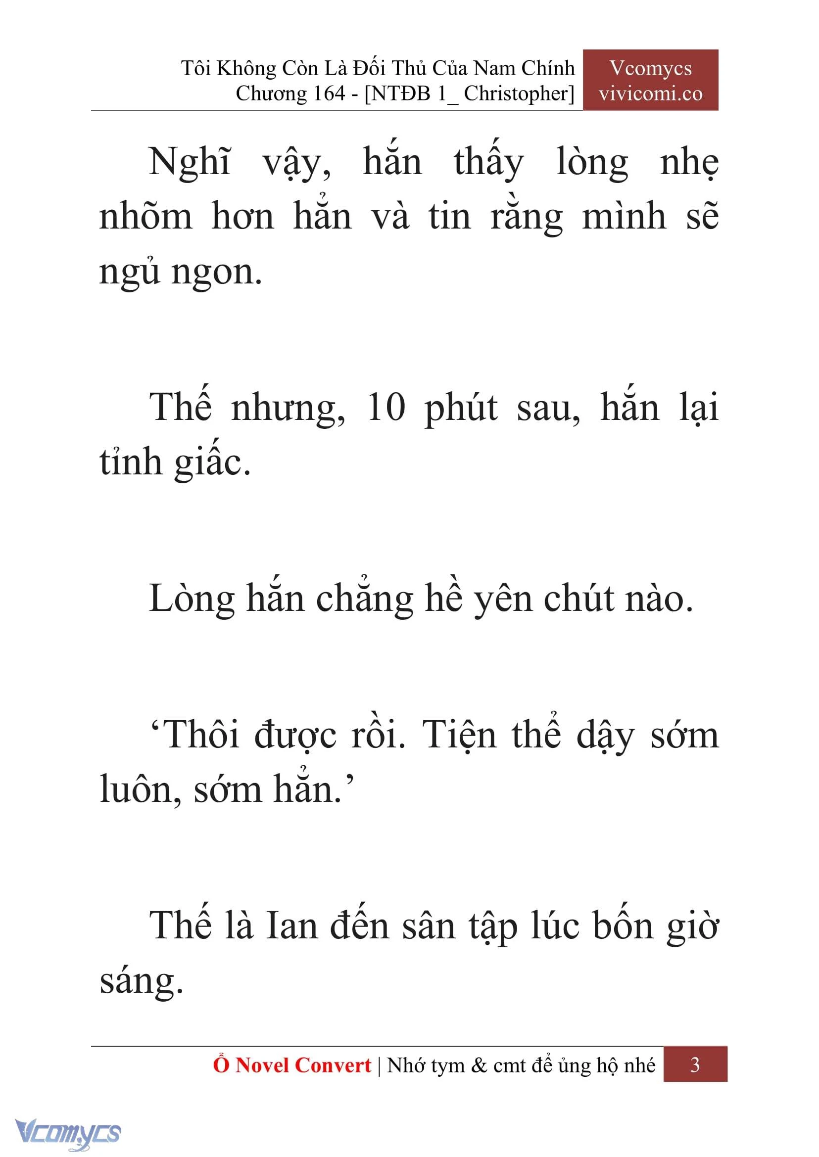 [Novel] Tôi Không Còn Là Đối Thủ Của Nam Chính Chapter  164 - 5