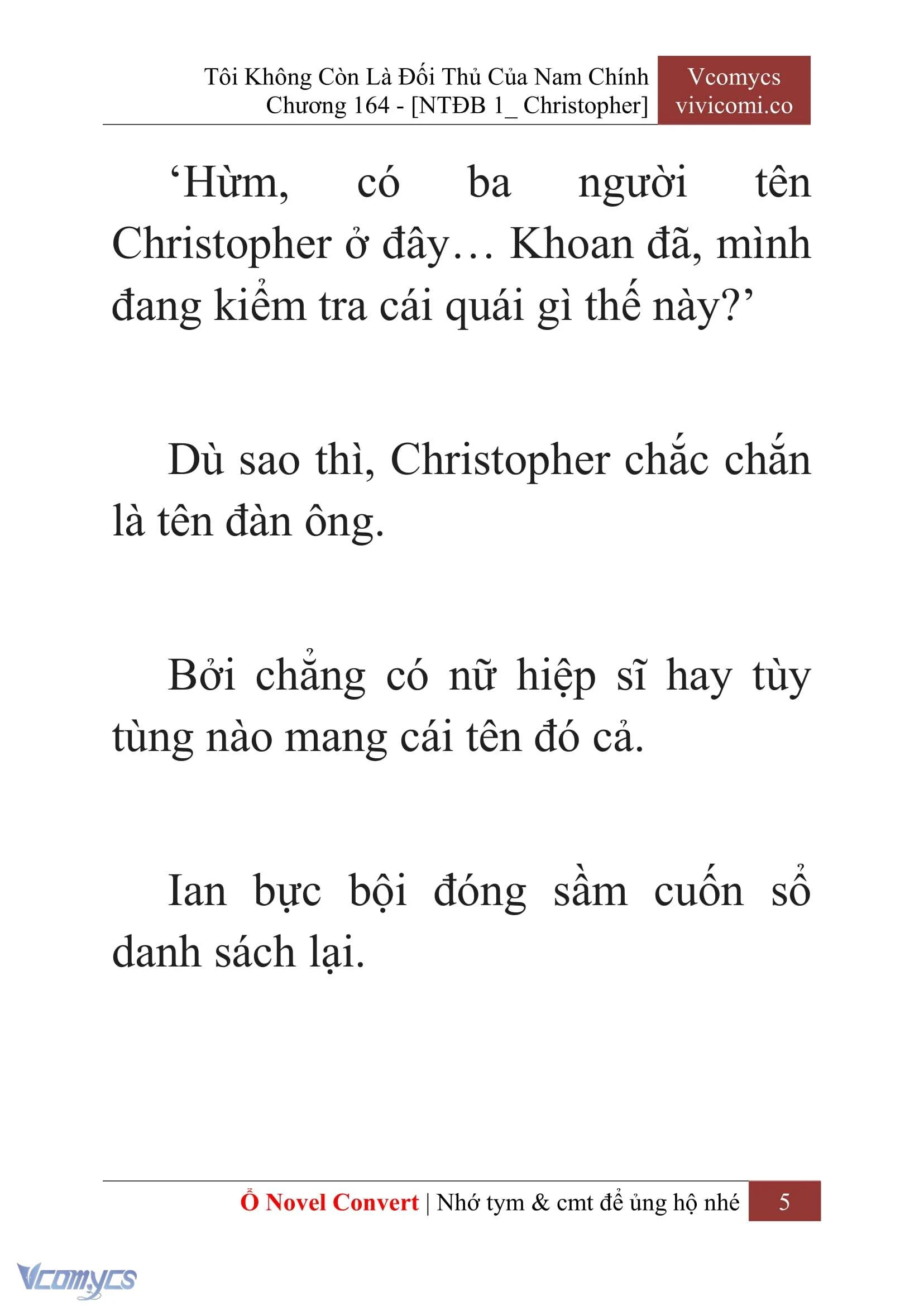 [Novel] Tôi Không Còn Là Đối Thủ Của Nam Chính Chapter  164 - 7