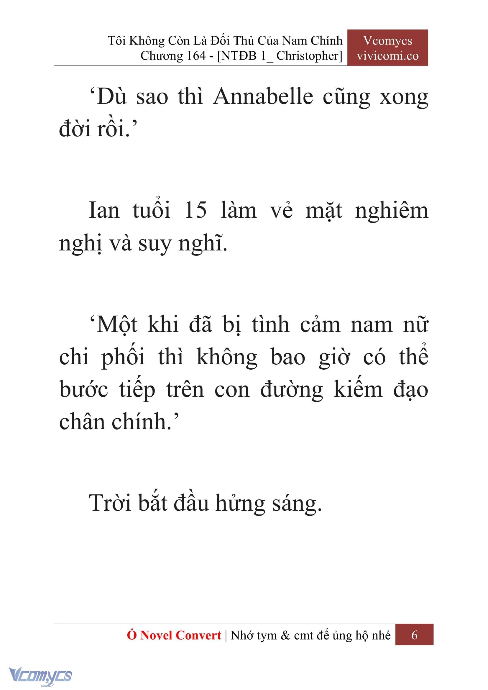 [Novel] Tôi Không Còn Là Đối Thủ Của Nam Chính Chapter  164 - 8