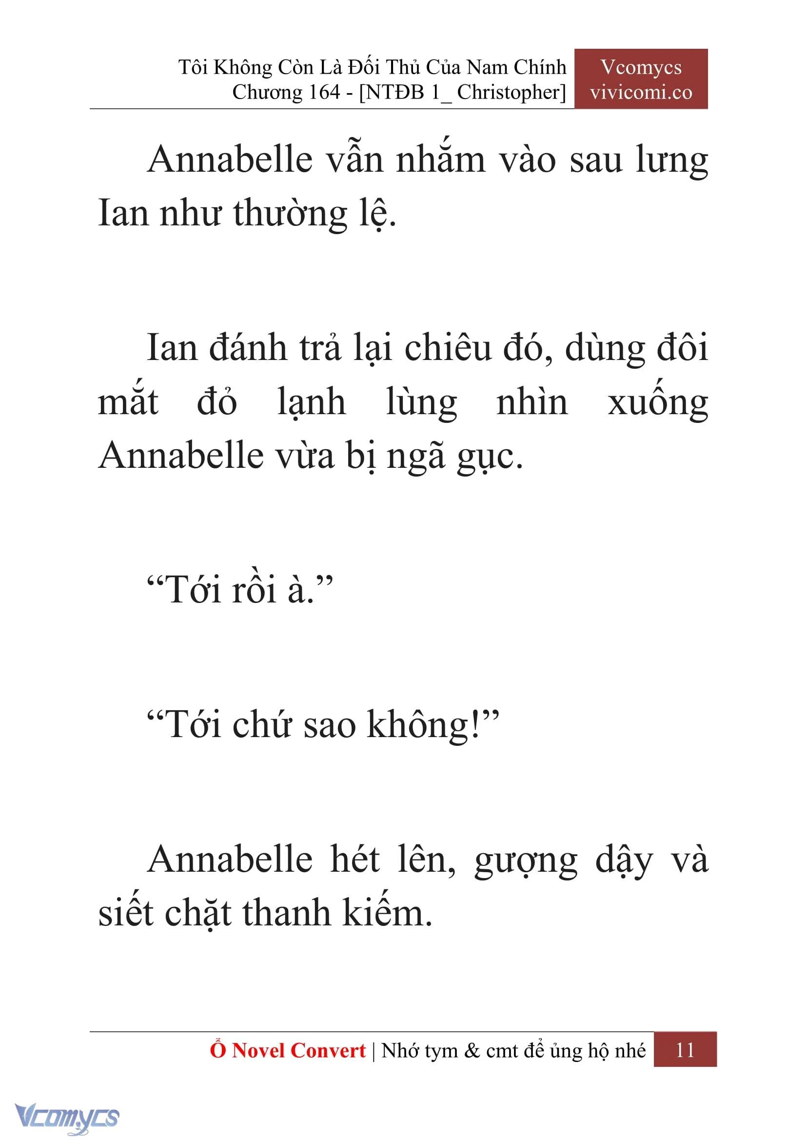 [Novel] Tôi Không Còn Là Đối Thủ Của Nam Chính Chapter  164 - 13