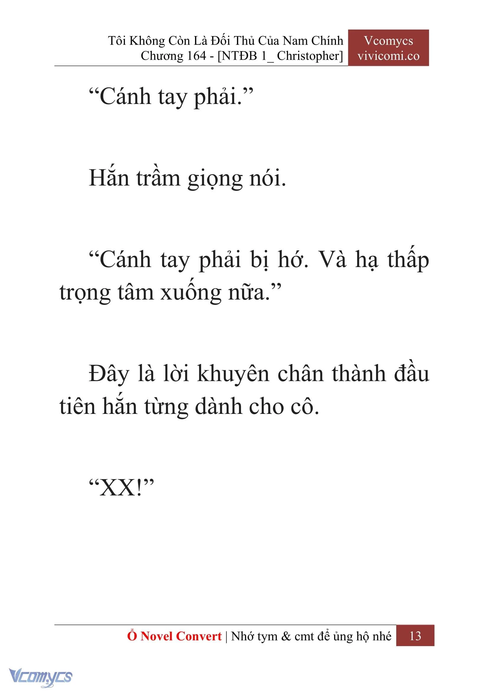 [Novel] Tôi Không Còn Là Đối Thủ Của Nam Chính Chapter  164 - 15