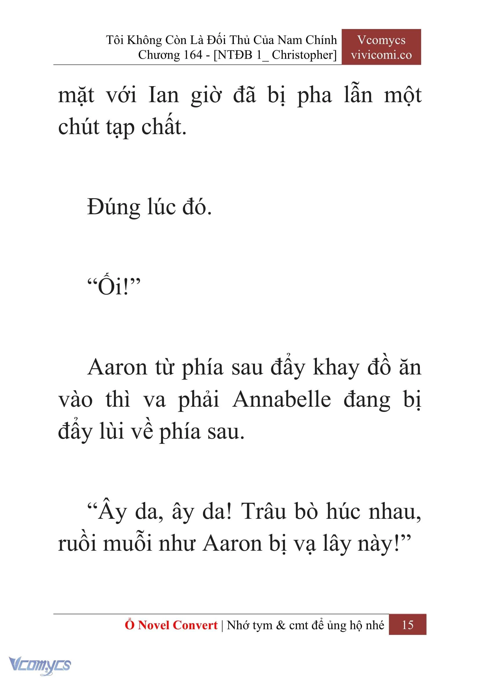 [Novel] Tôi Không Còn Là Đối Thủ Của Nam Chính Chapter  164 - 17