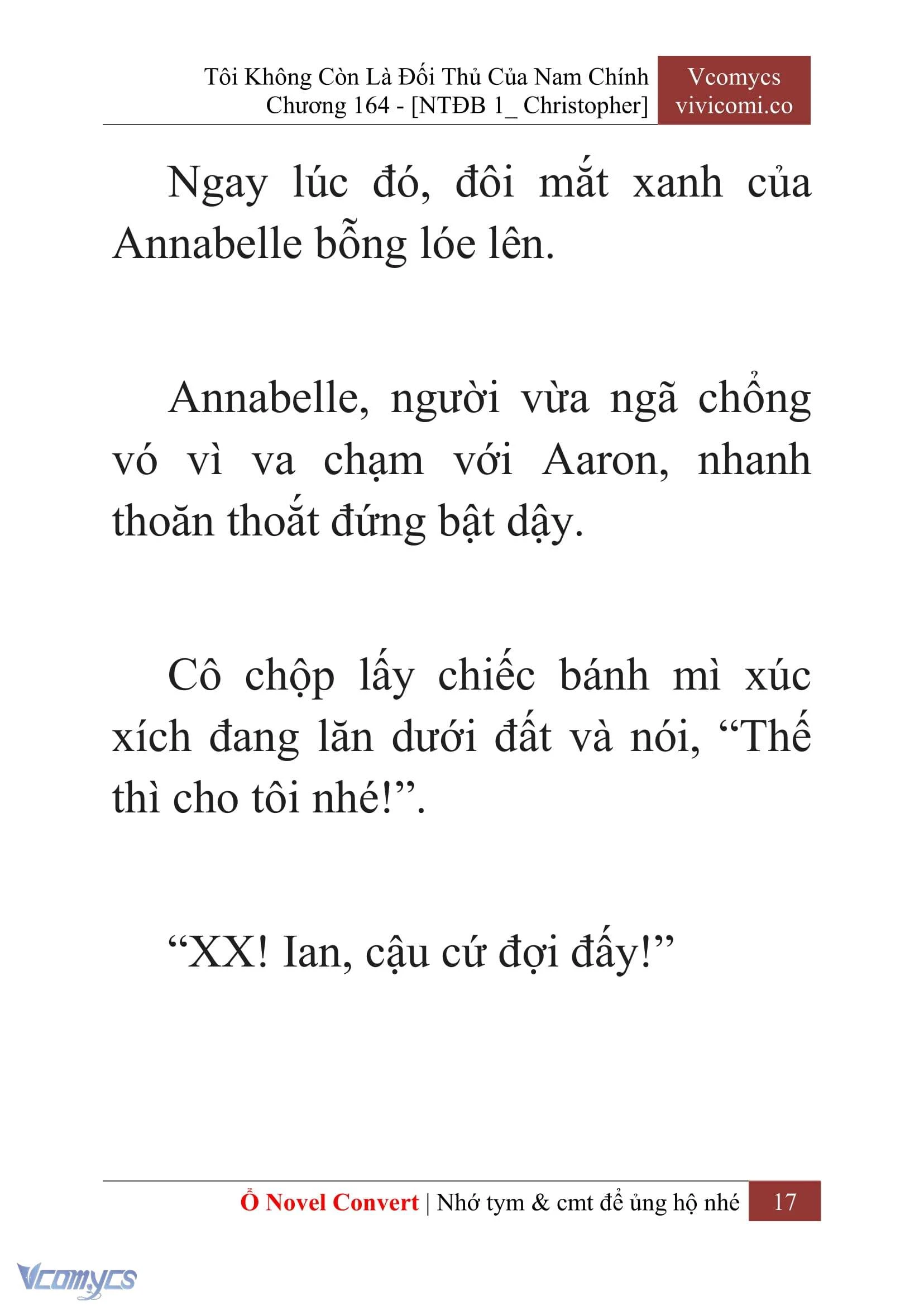 [Novel] Tôi Không Còn Là Đối Thủ Của Nam Chính Chapter  164 - 19