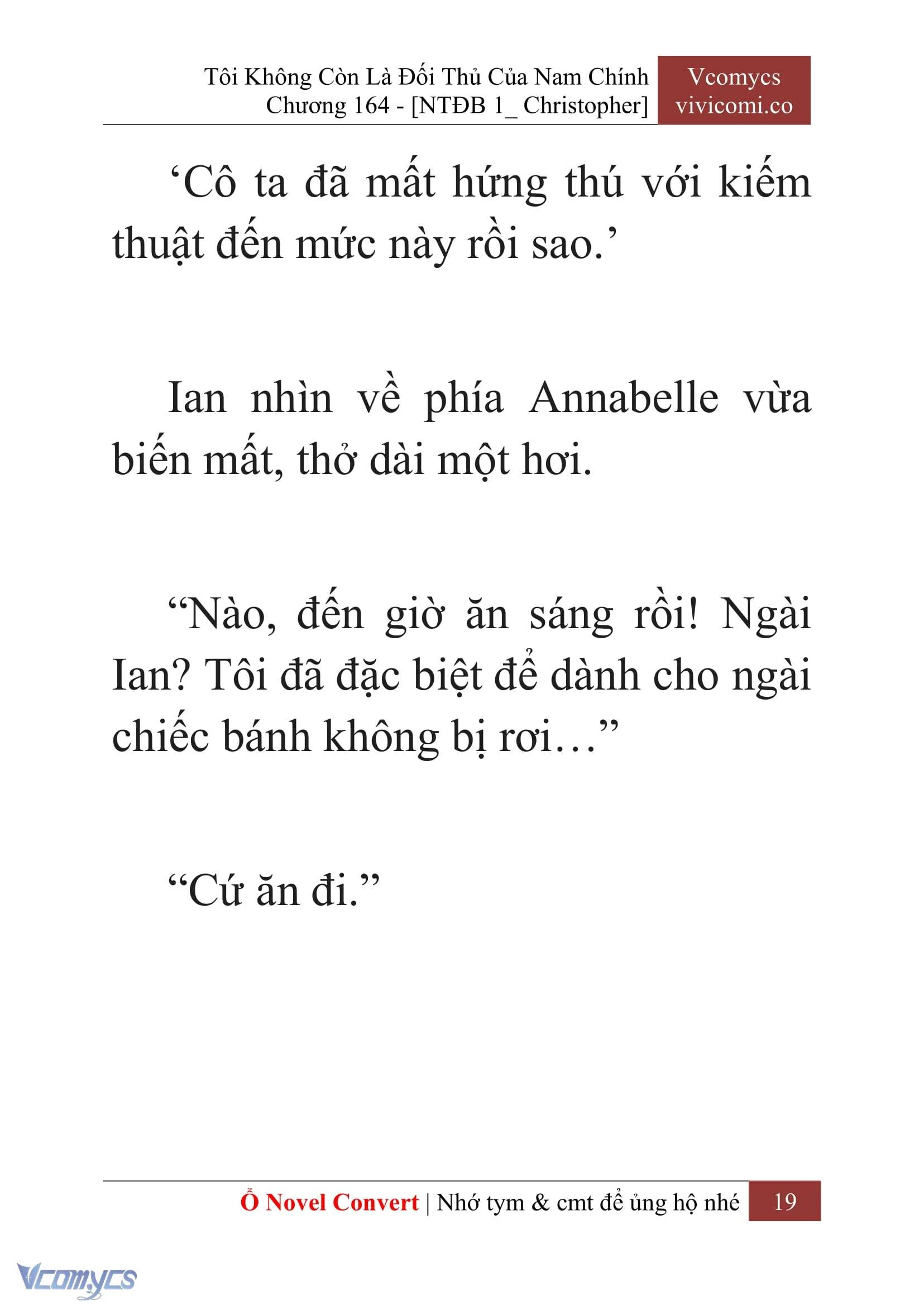 [Novel] Tôi Không Còn Là Đối Thủ Của Nam Chính Chapter  164 - 21