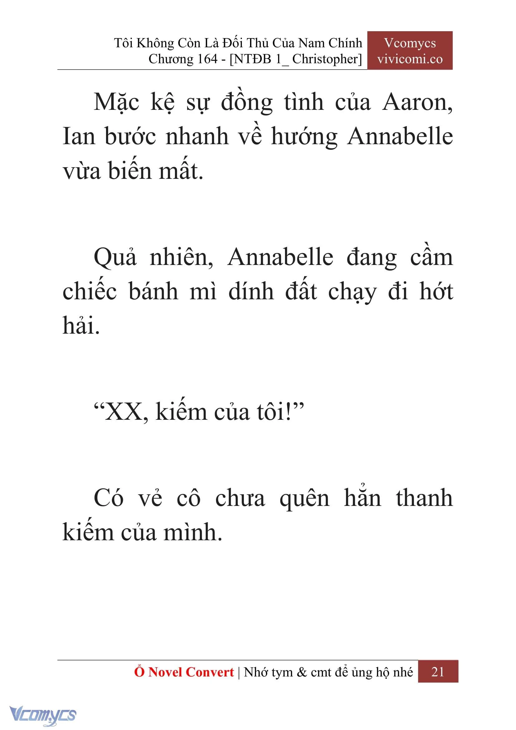 [Novel] Tôi Không Còn Là Đối Thủ Của Nam Chính Chapter  164 - 23