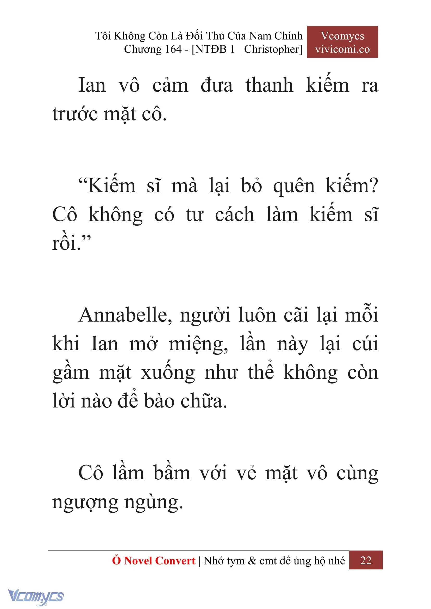 [Novel] Tôi Không Còn Là Đối Thủ Của Nam Chính Chapter  164 - 24