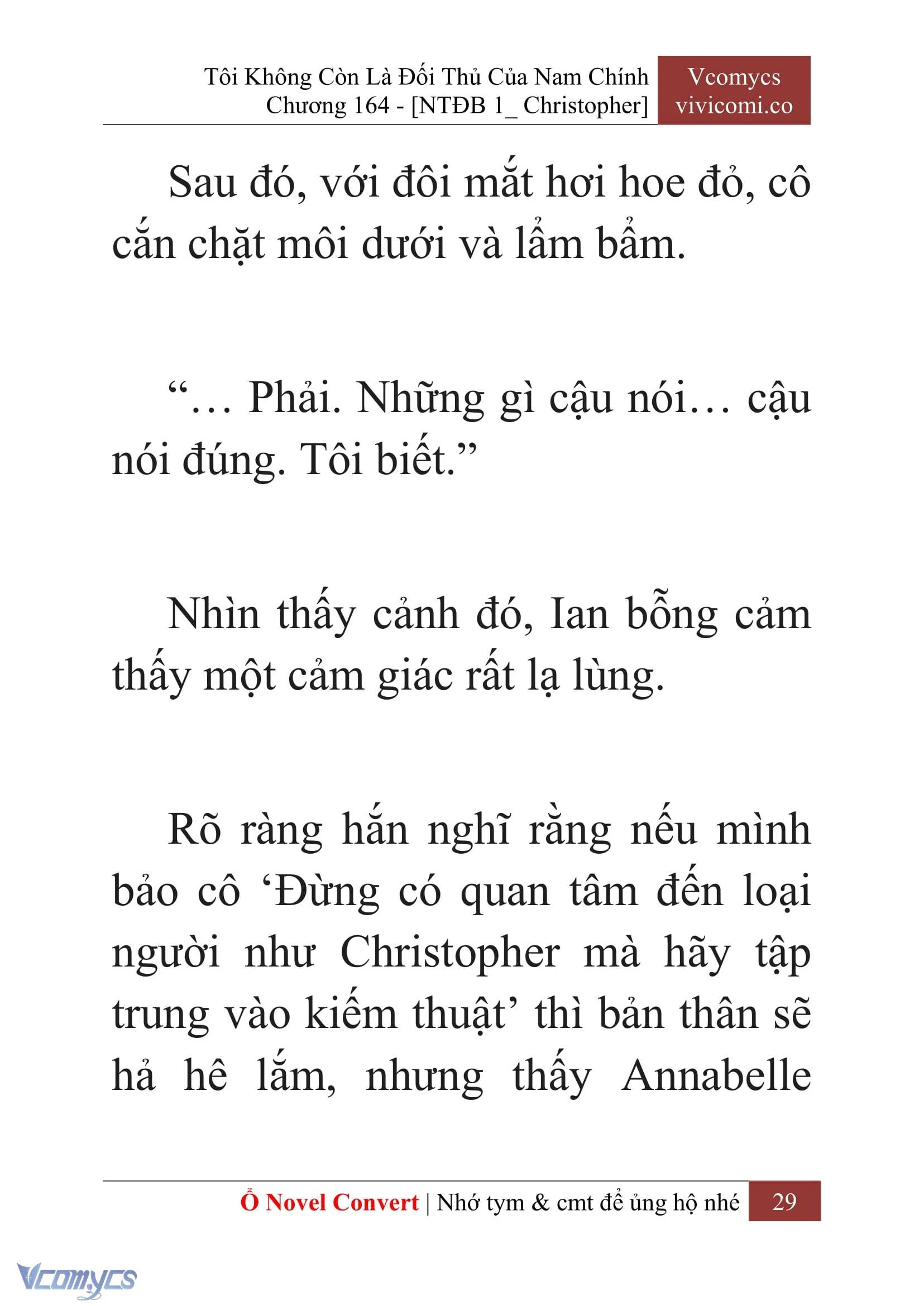 [Novel] Tôi Không Còn Là Đối Thủ Của Nam Chính Chapter  164 - 31