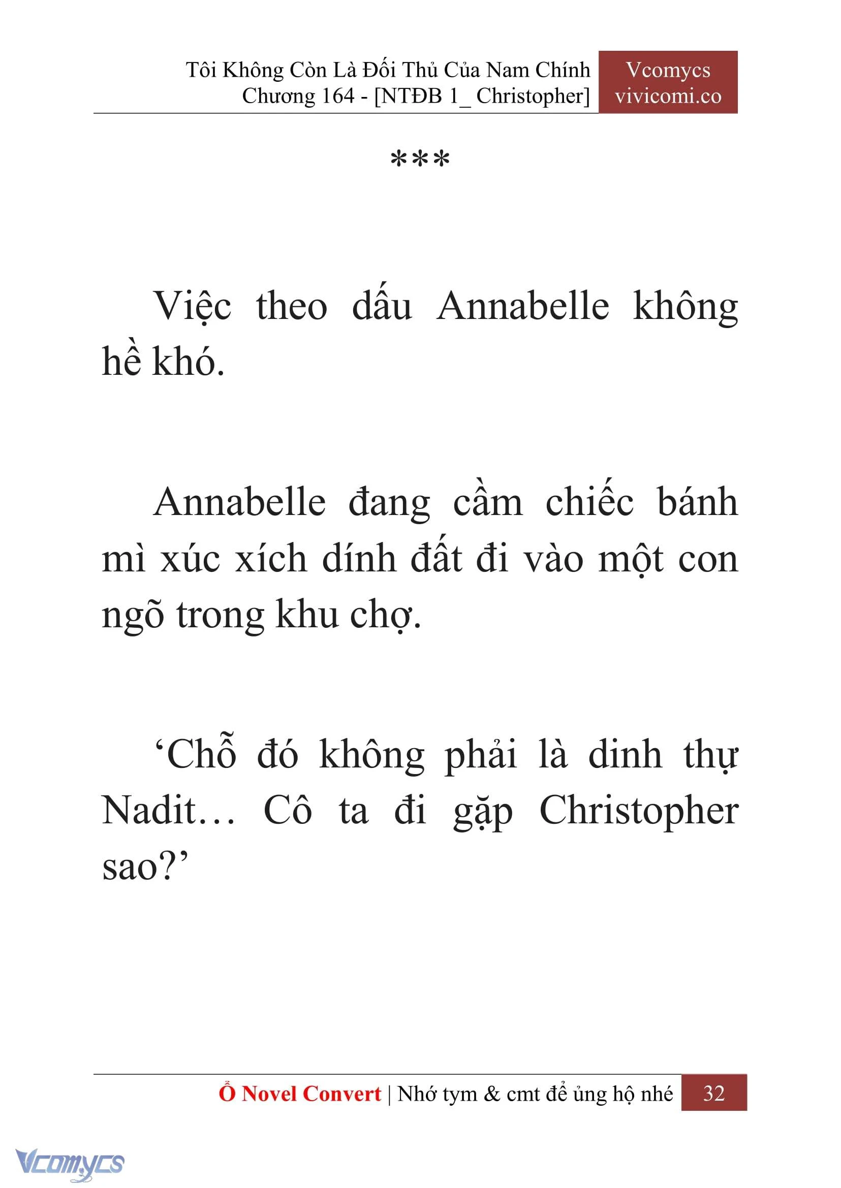 [Novel] Tôi Không Còn Là Đối Thủ Của Nam Chính Chapter  164 - 34