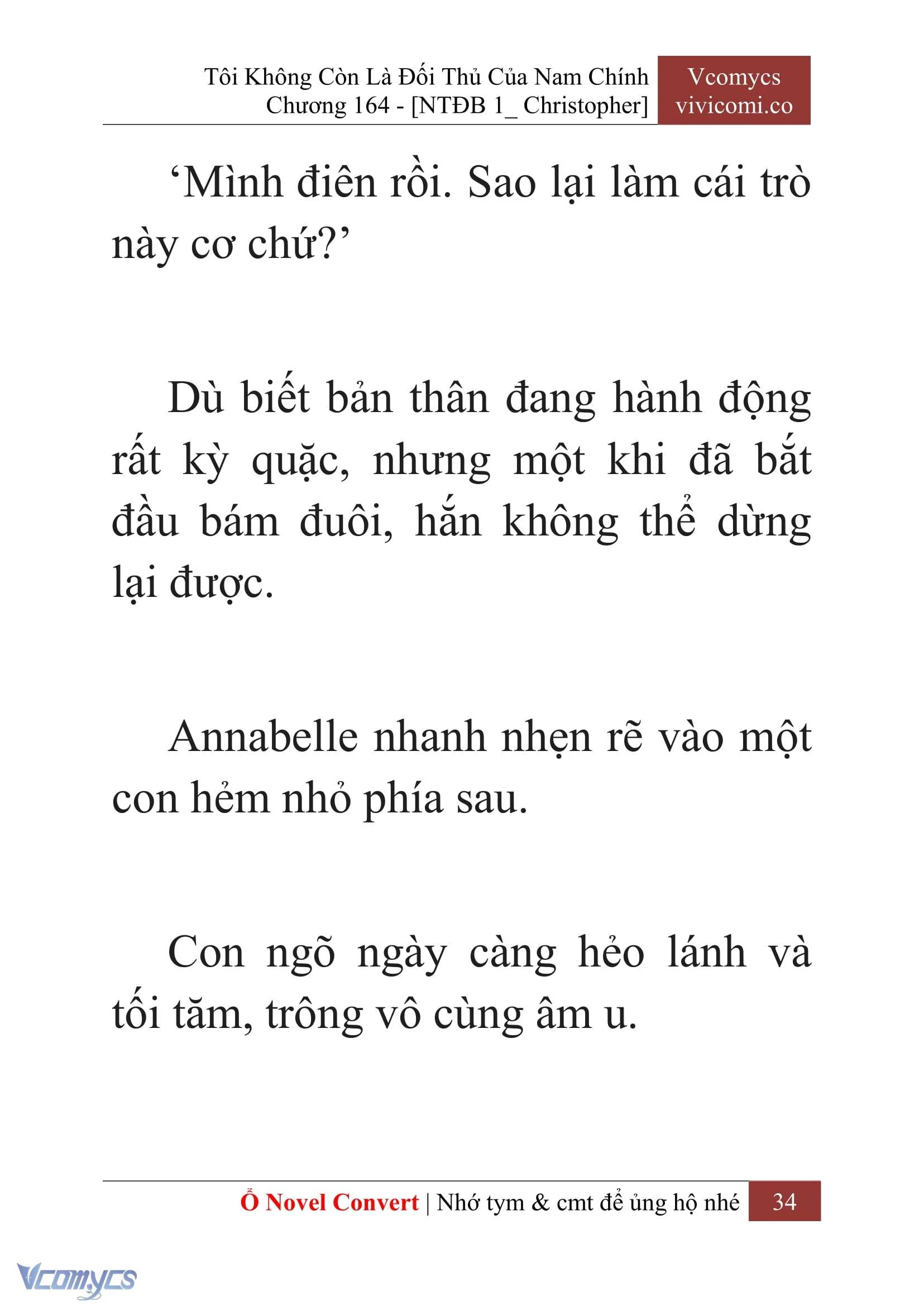 [Novel] Tôi Không Còn Là Đối Thủ Của Nam Chính Chapter  164 - 36