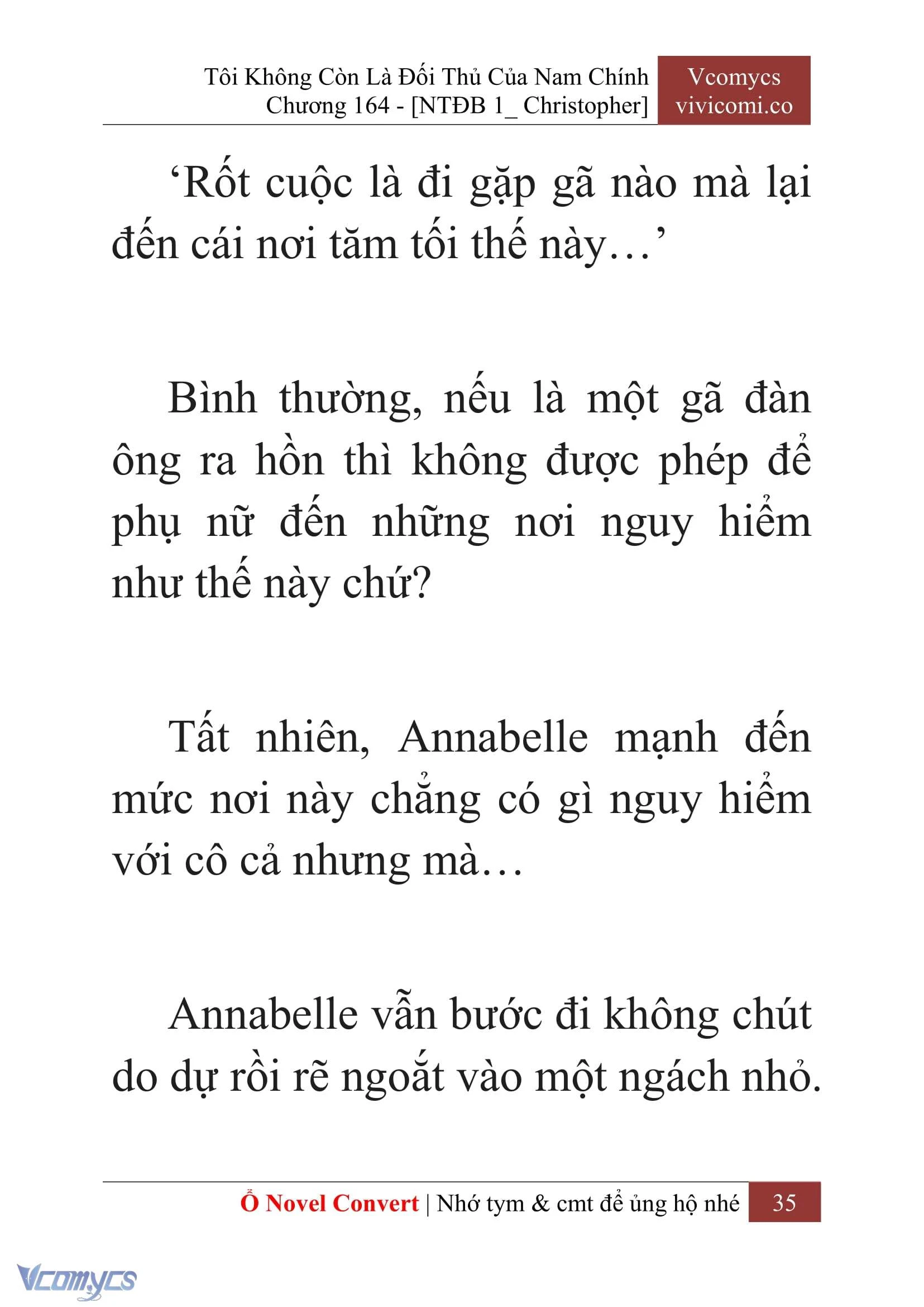 [Novel] Tôi Không Còn Là Đối Thủ Của Nam Chính Chapter  164 - 37