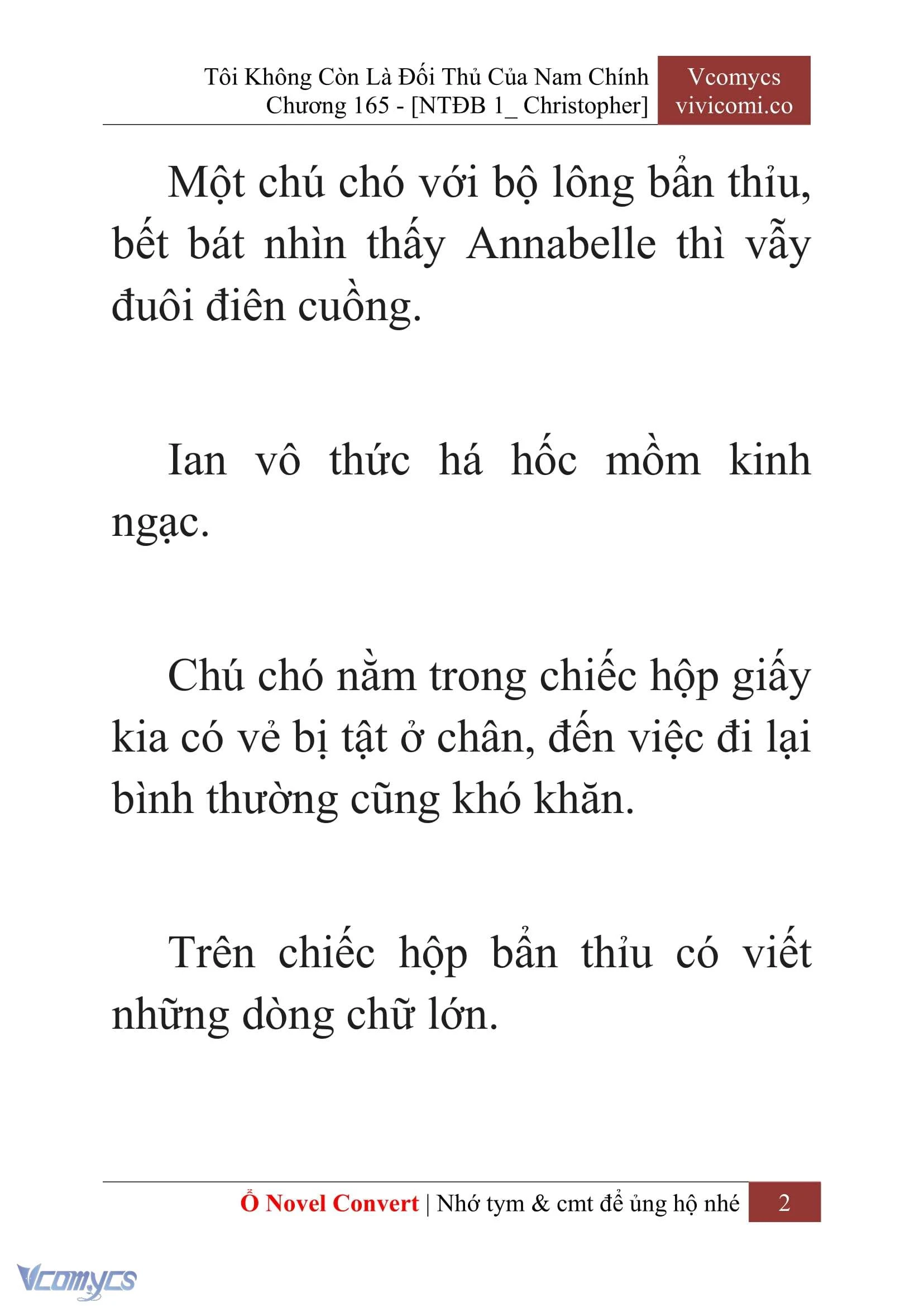 [Novel] Tôi Không Còn Là Đối Thủ Của Nam Chính Chapter  165 - 4
