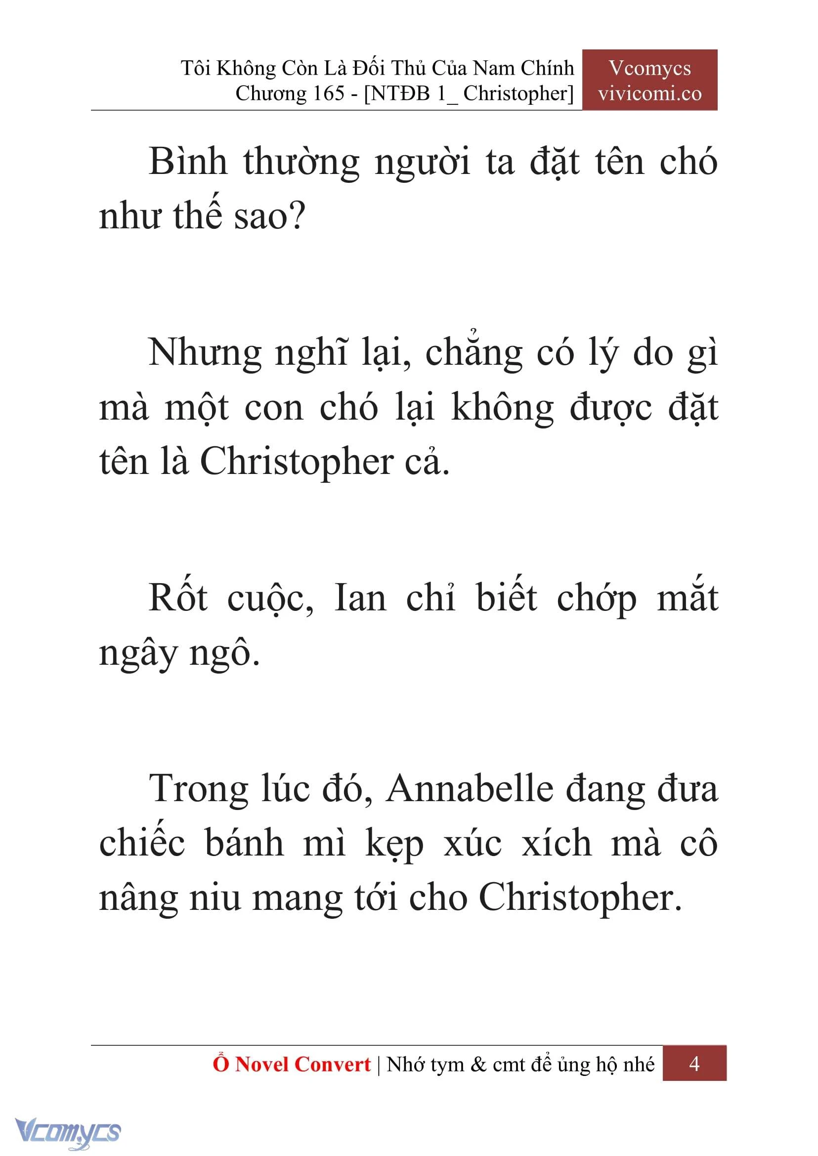 [Novel] Tôi Không Còn Là Đối Thủ Của Nam Chính Chapter  165 - 6