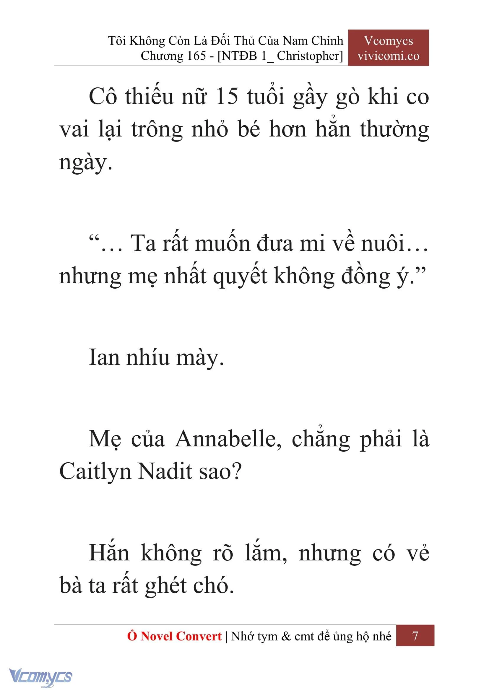 [Novel] Tôi Không Còn Là Đối Thủ Của Nam Chính Chapter  165 - 9