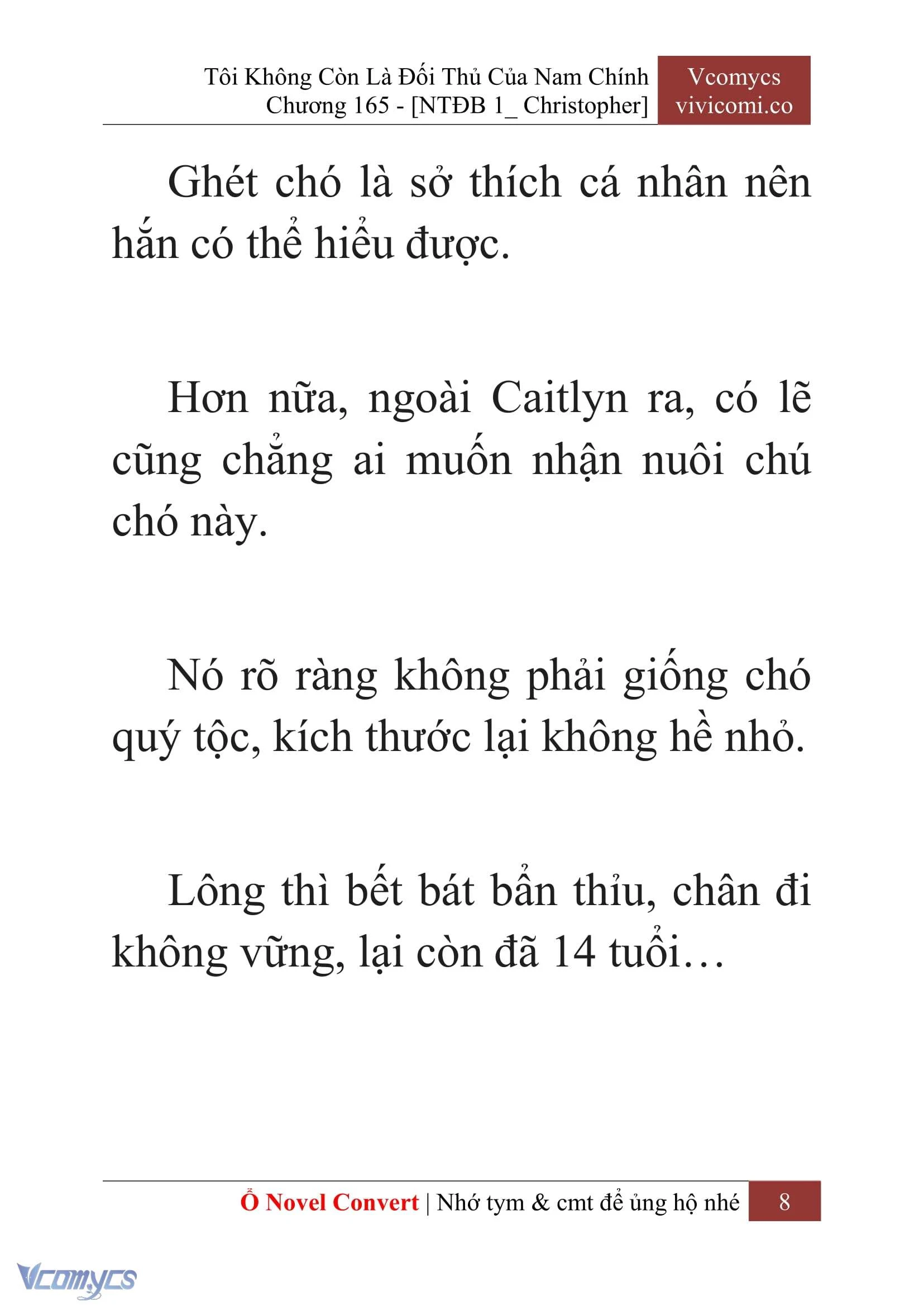 [Novel] Tôi Không Còn Là Đối Thủ Của Nam Chính Chapter  165 - 10