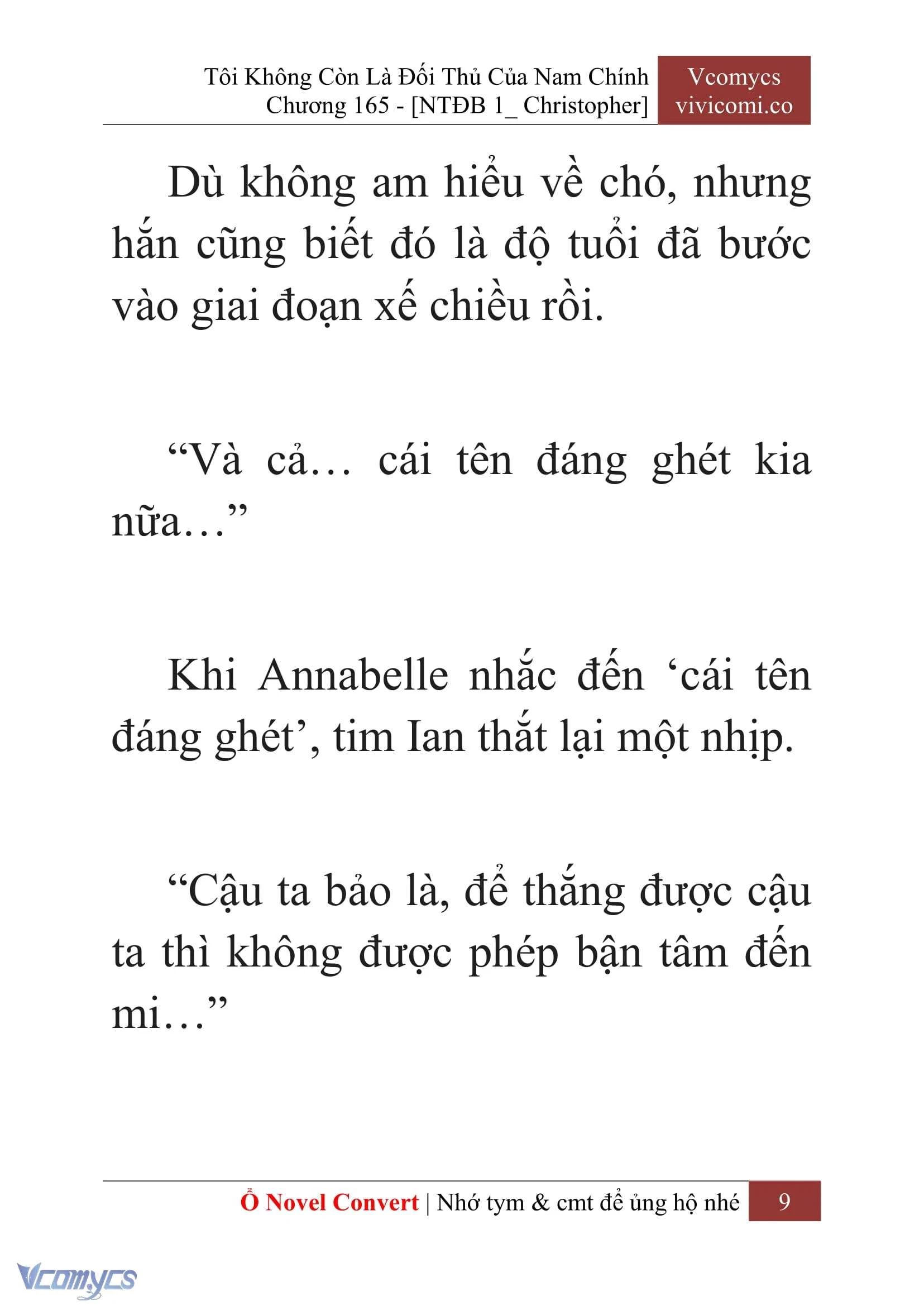 [Novel] Tôi Không Còn Là Đối Thủ Của Nam Chính Chapter  165 - 11