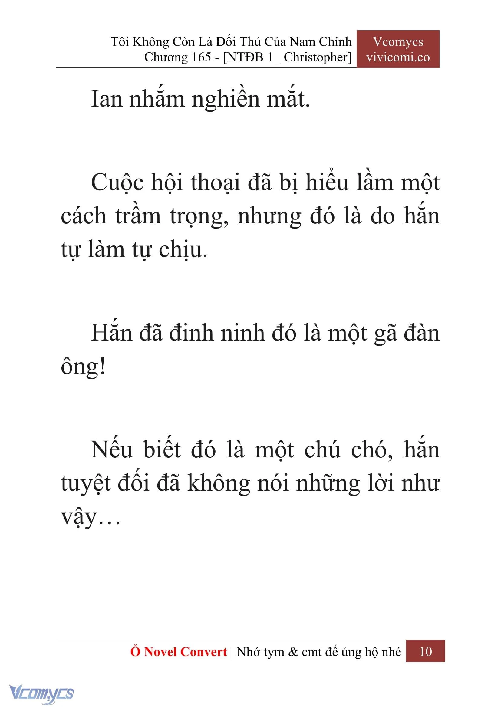 [Novel] Tôi Không Còn Là Đối Thủ Của Nam Chính Chapter  165 - 12