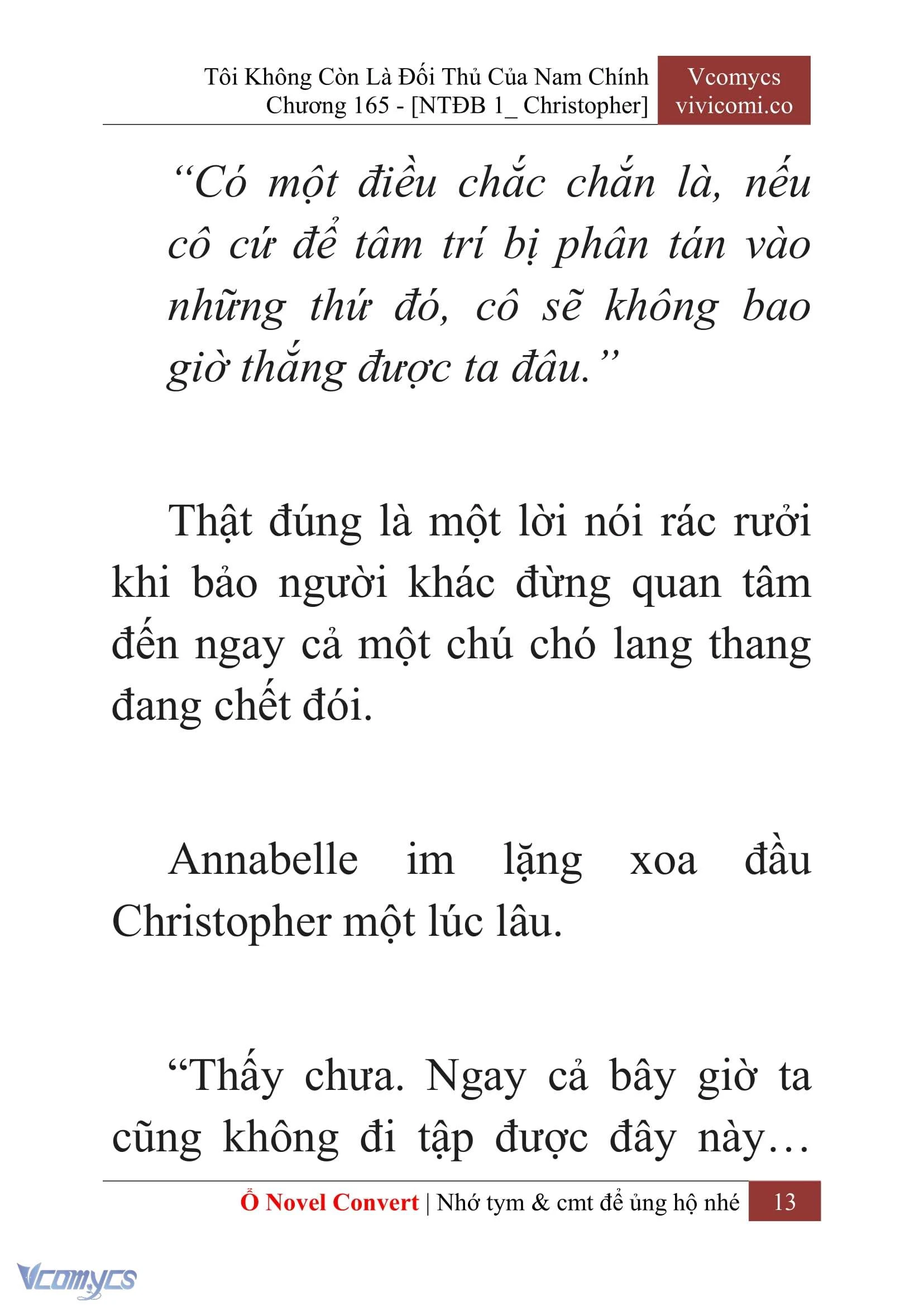 [Novel] Tôi Không Còn Là Đối Thủ Của Nam Chính Chapter  165 - 15