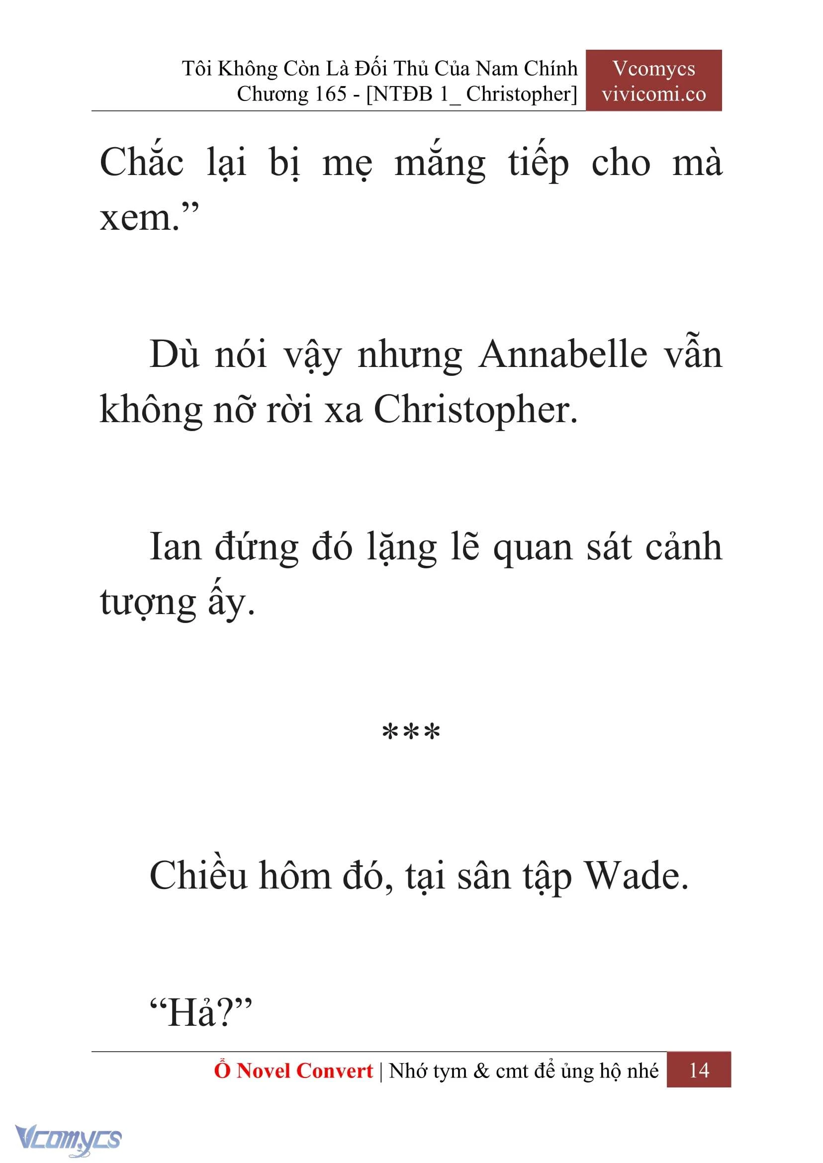 [Novel] Tôi Không Còn Là Đối Thủ Của Nam Chính Chapter  165 - 16