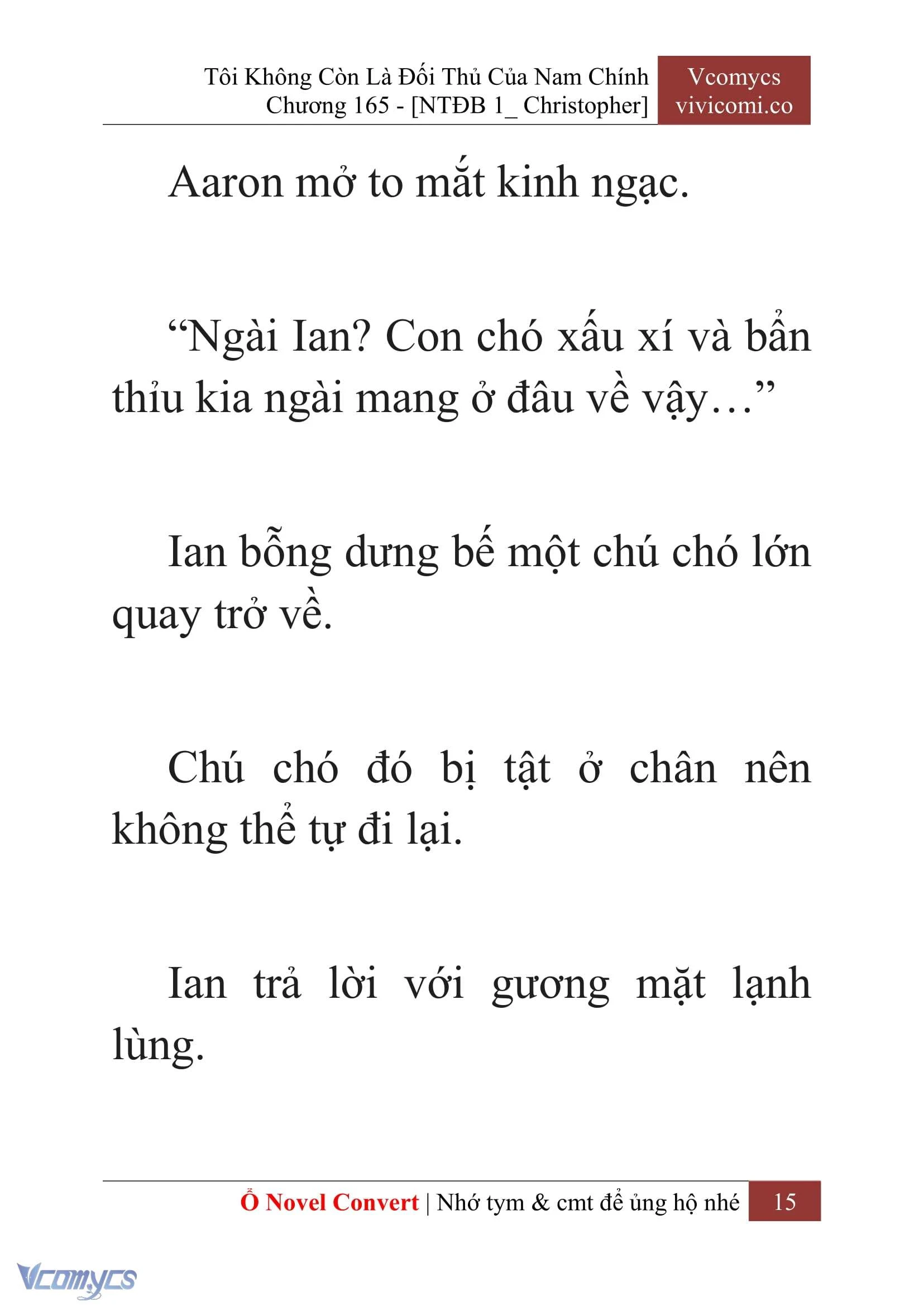 [Novel] Tôi Không Còn Là Đối Thủ Của Nam Chính Chapter  165 - 17