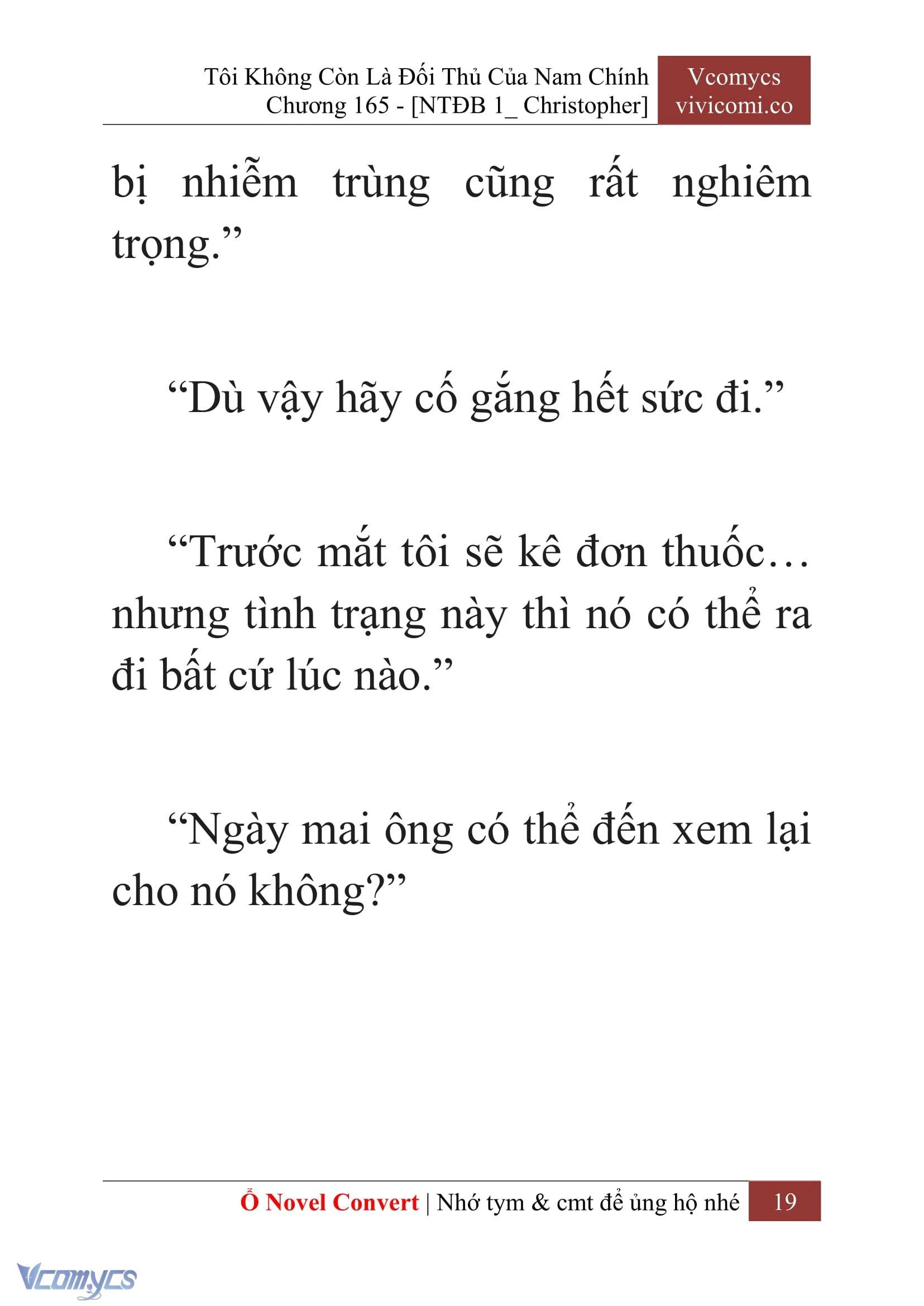 [Novel] Tôi Không Còn Là Đối Thủ Của Nam Chính Chapter  165 - 21