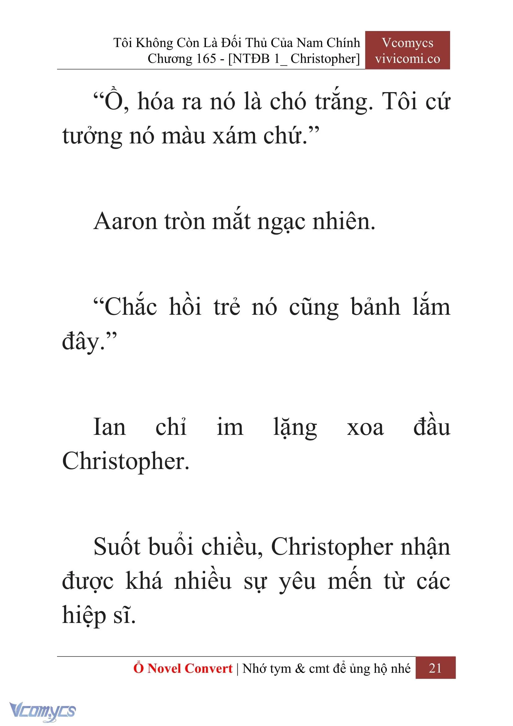 [Novel] Tôi Không Còn Là Đối Thủ Của Nam Chính Chapter  165 - 23