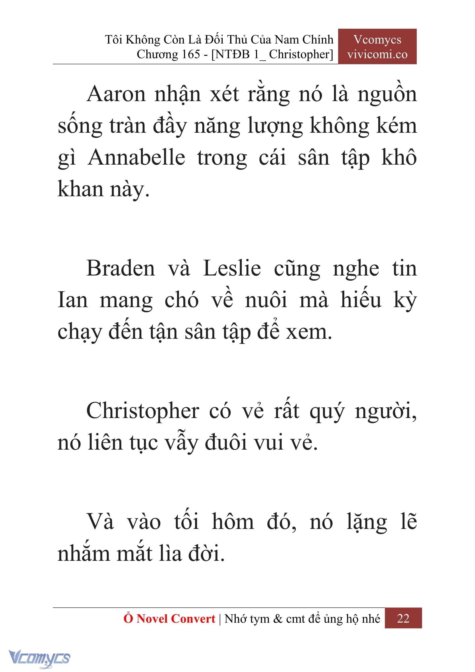 [Novel] Tôi Không Còn Là Đối Thủ Của Nam Chính Chapter  165 - 24