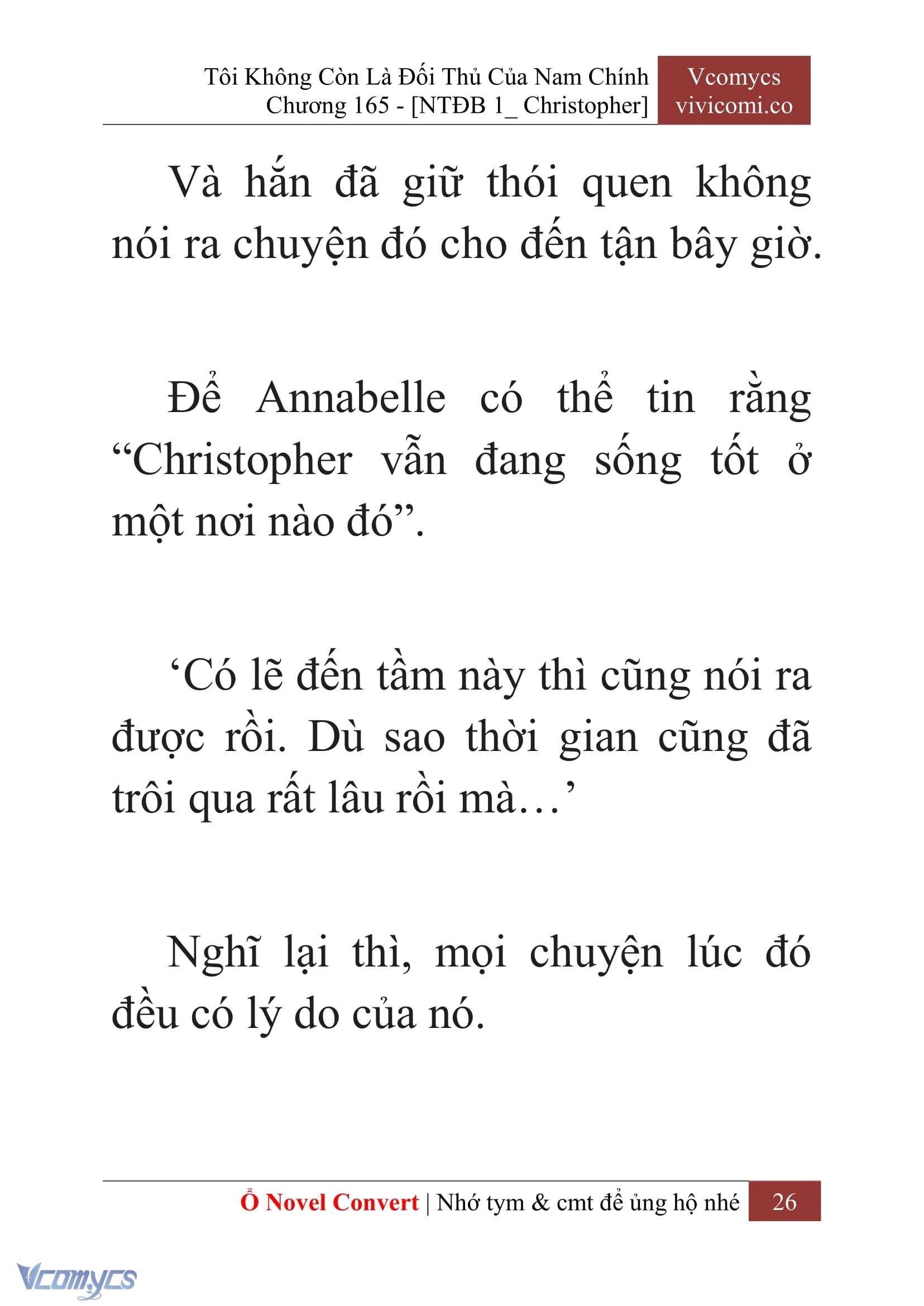 [Novel] Tôi Không Còn Là Đối Thủ Của Nam Chính Chapter  165 - 28