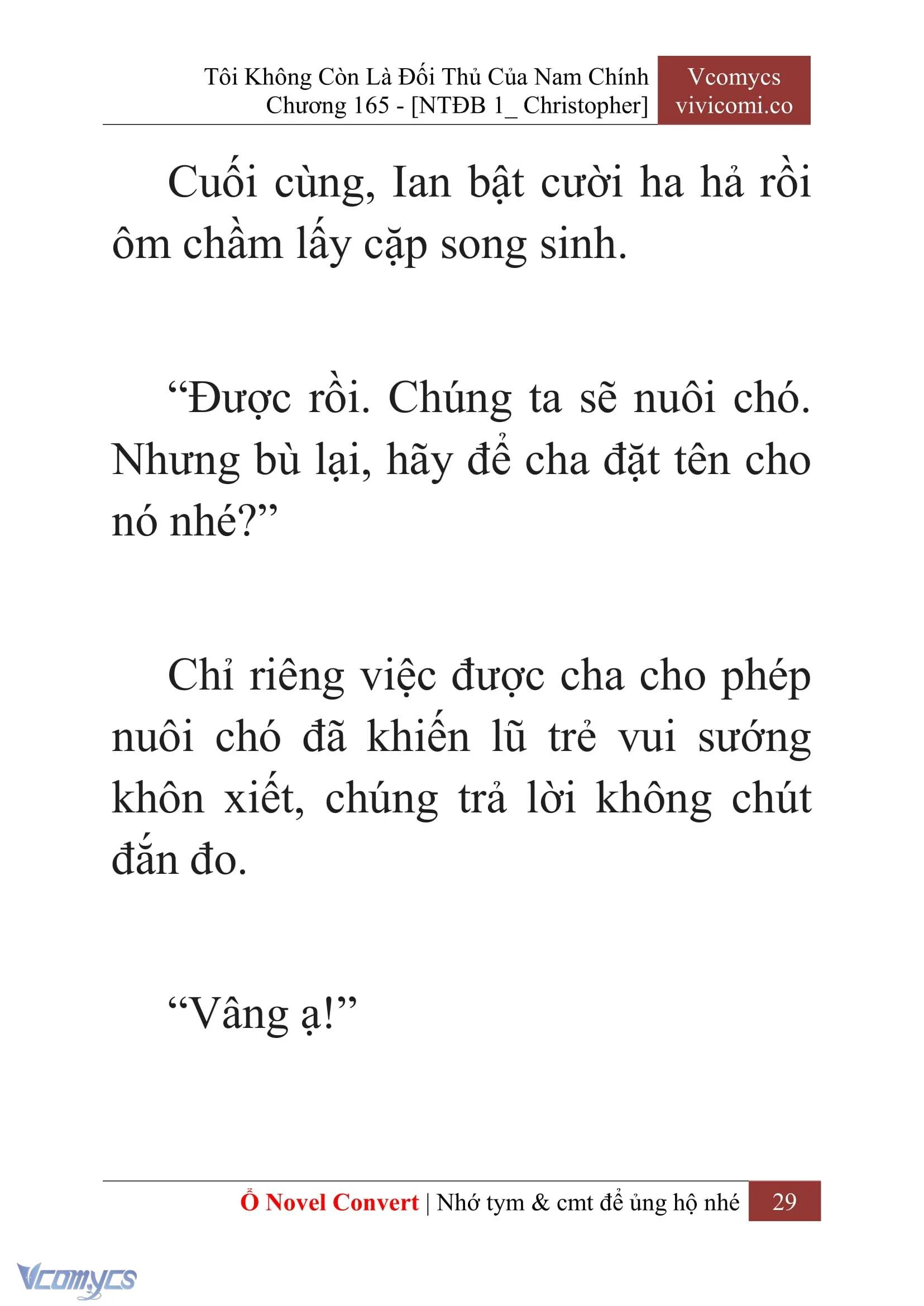 [Novel] Tôi Không Còn Là Đối Thủ Của Nam Chính Chapter  165 - 31