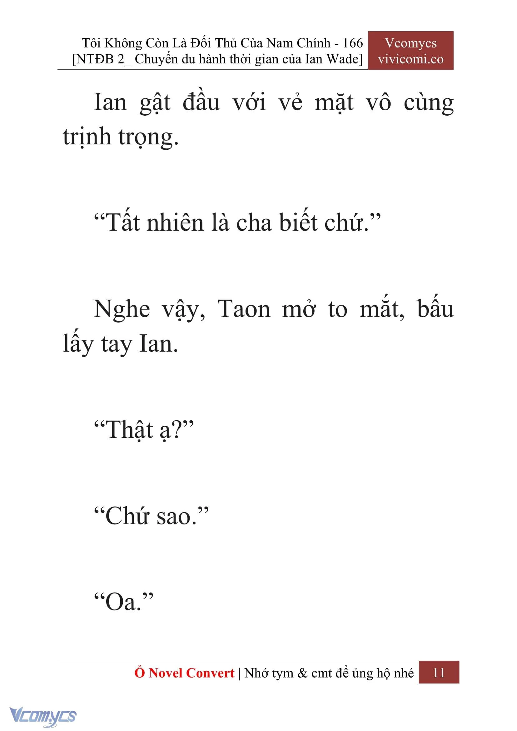 [Novel] Tôi Không Còn Là Đối Thủ Của Nam Chính Chapter  166 - 13