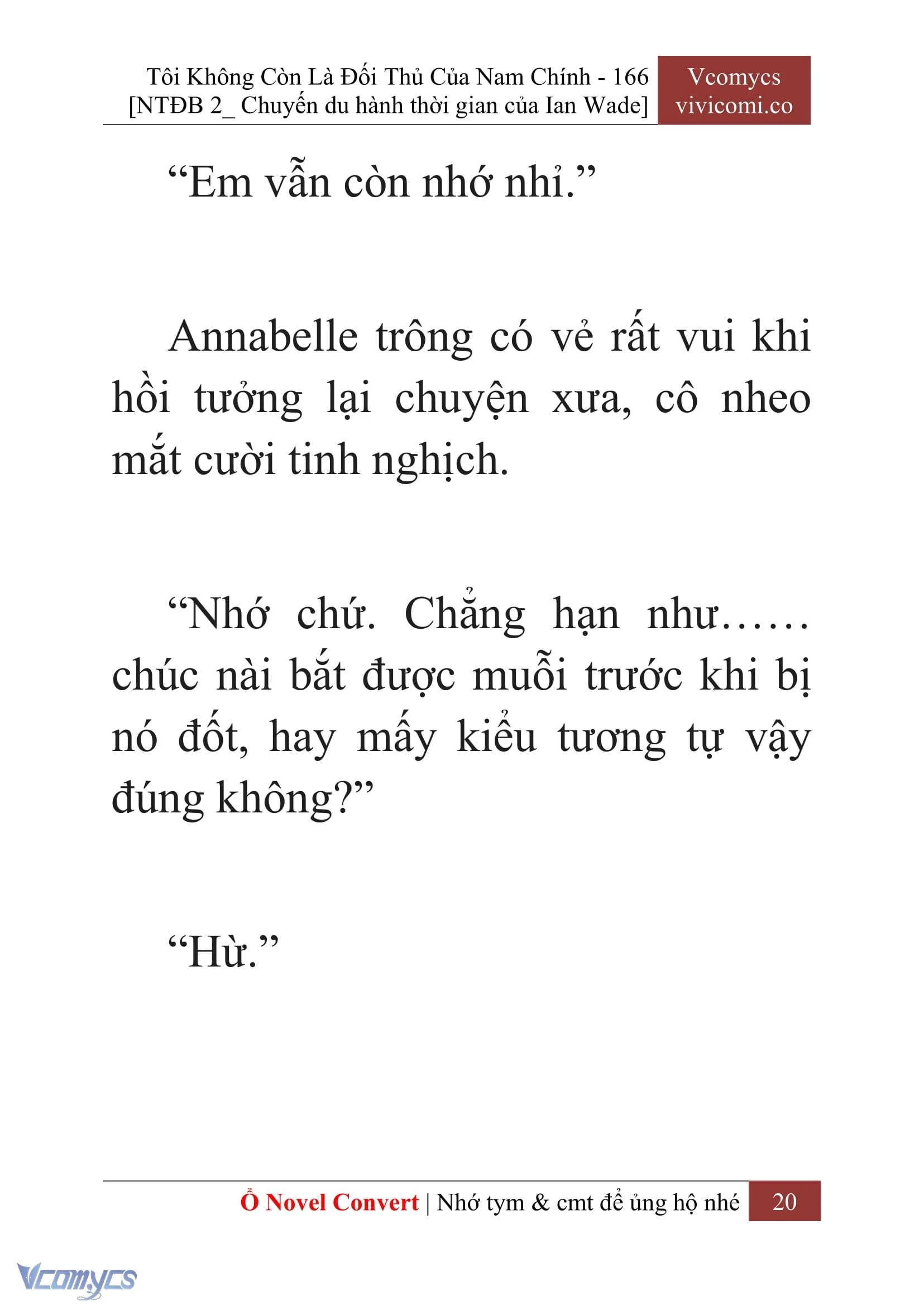 [Novel] Tôi Không Còn Là Đối Thủ Của Nam Chính Chapter  166 - 22