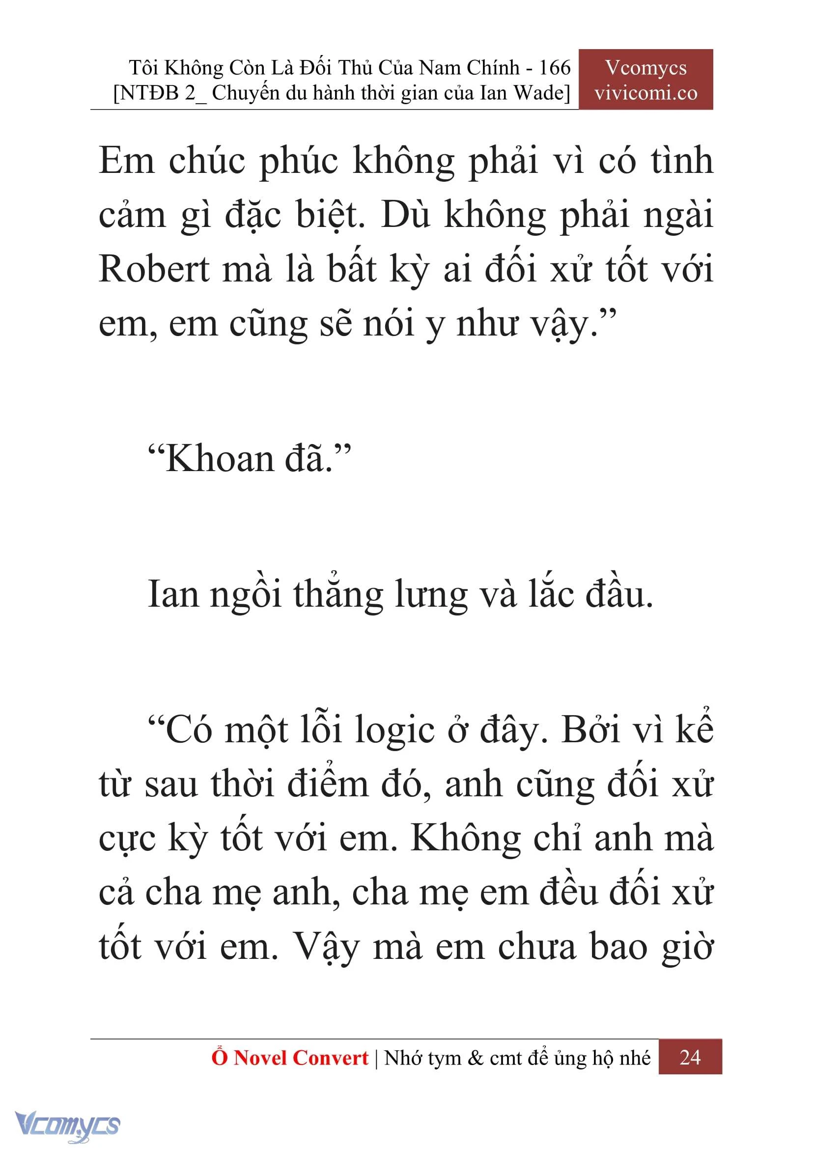 [Novel] Tôi Không Còn Là Đối Thủ Của Nam Chính Chapter  166 - 26
