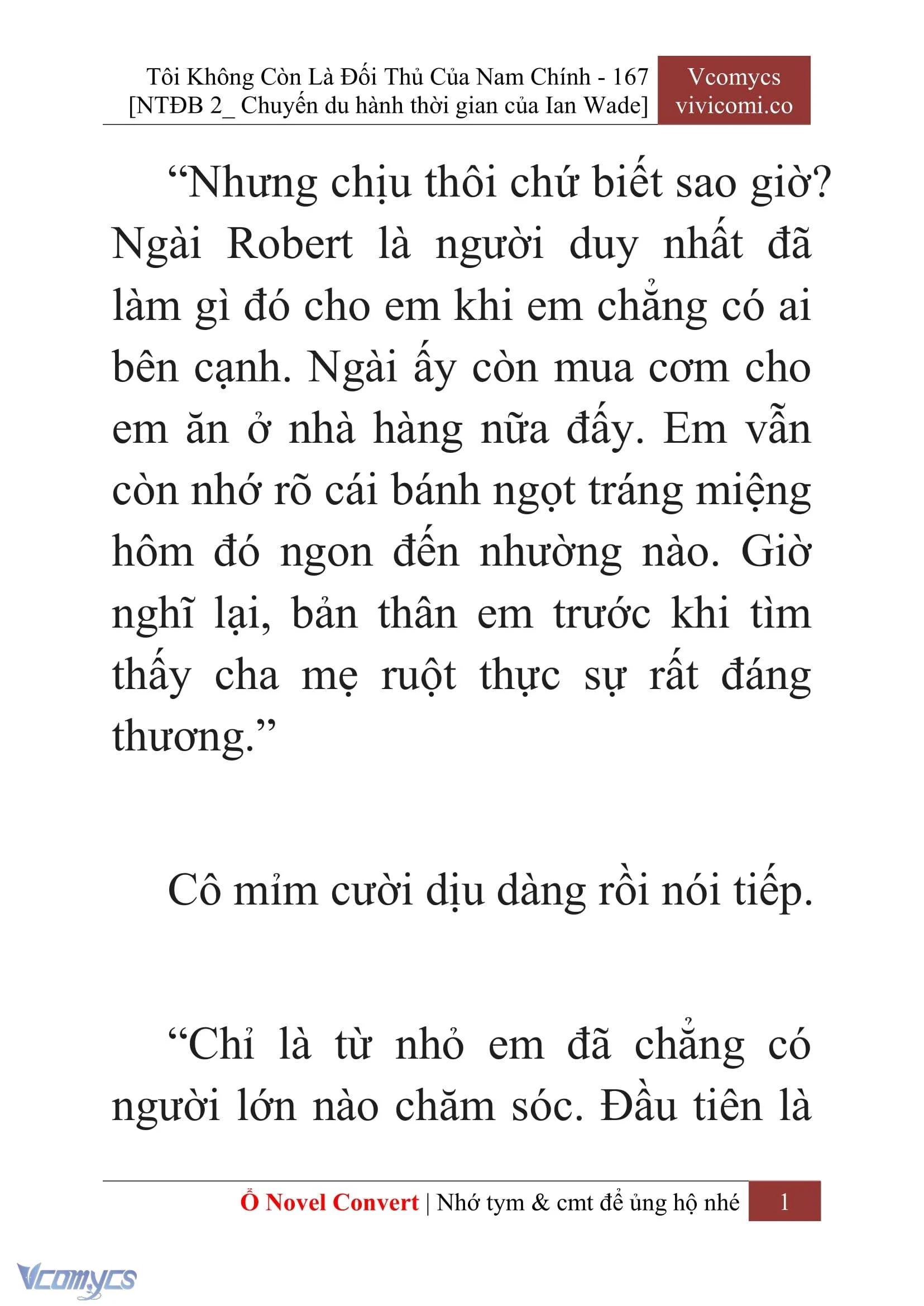 [Novel] Tôi Không Còn Là Đối Thủ Của Nam Chính Chapter  167 - 3