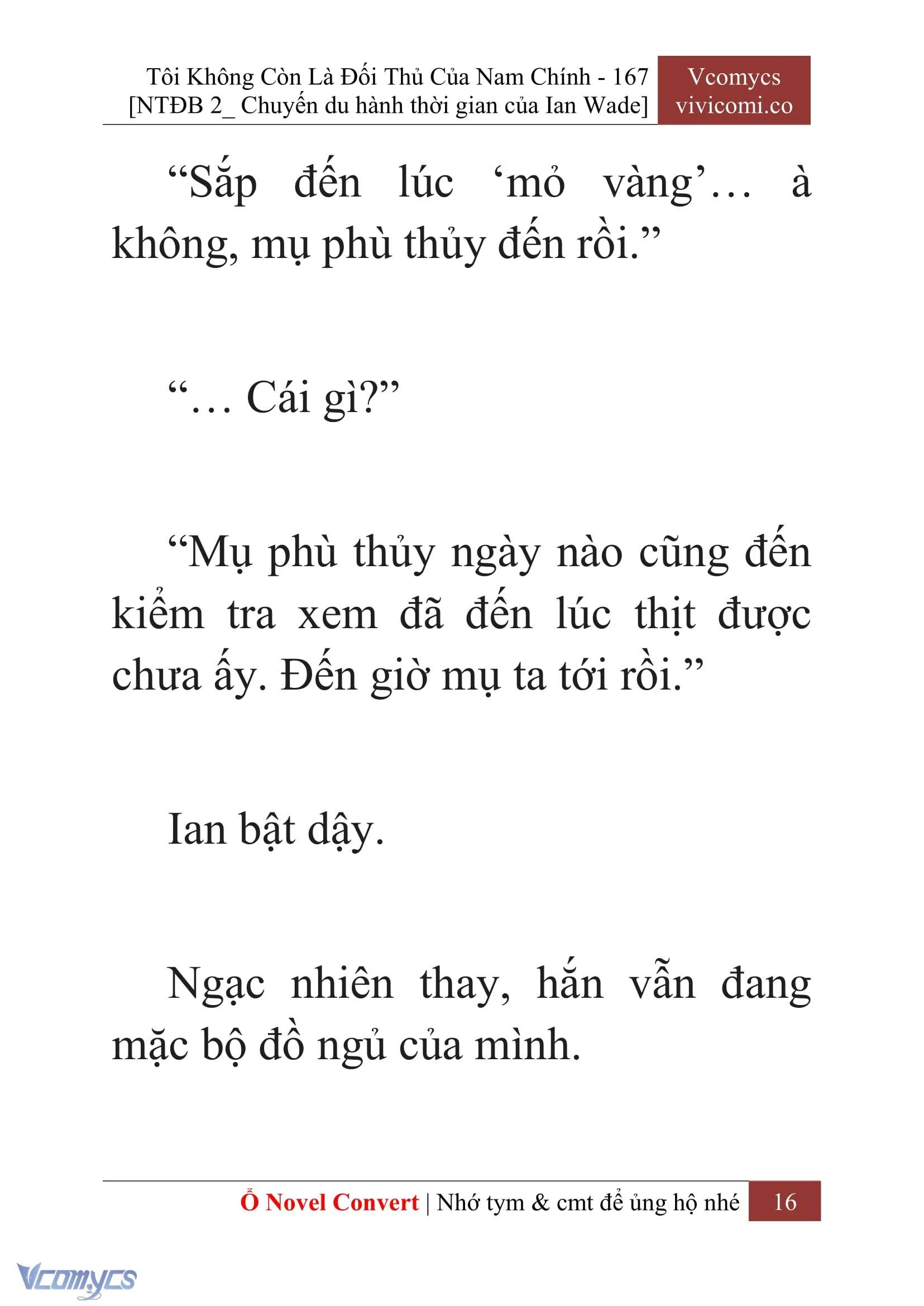 [Novel] Tôi Không Còn Là Đối Thủ Của Nam Chính Chapter  167 - 18